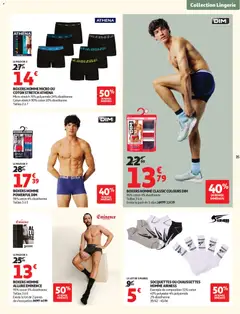 Auchan 25 jours hypers - Voorbeeld van een folder van Auchan, geldig van 21.04.2026 | Pagina: 37 | Producten: Boxers
