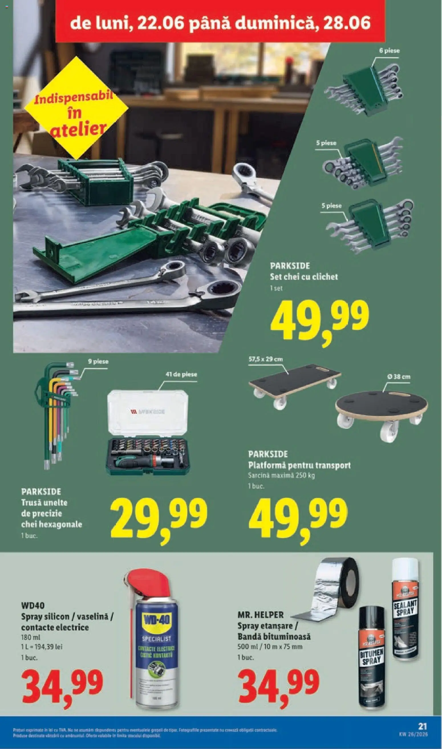Noul catalog Lidl – valabil de la 22.06.2026 | Pagină: 21