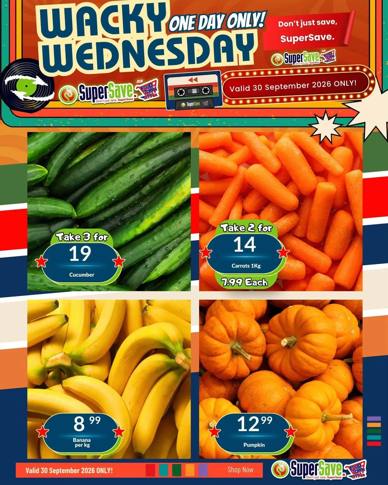 New Super Save catalogue – valid from 30/09/2026 | Page: 2 | Products: Carrots
