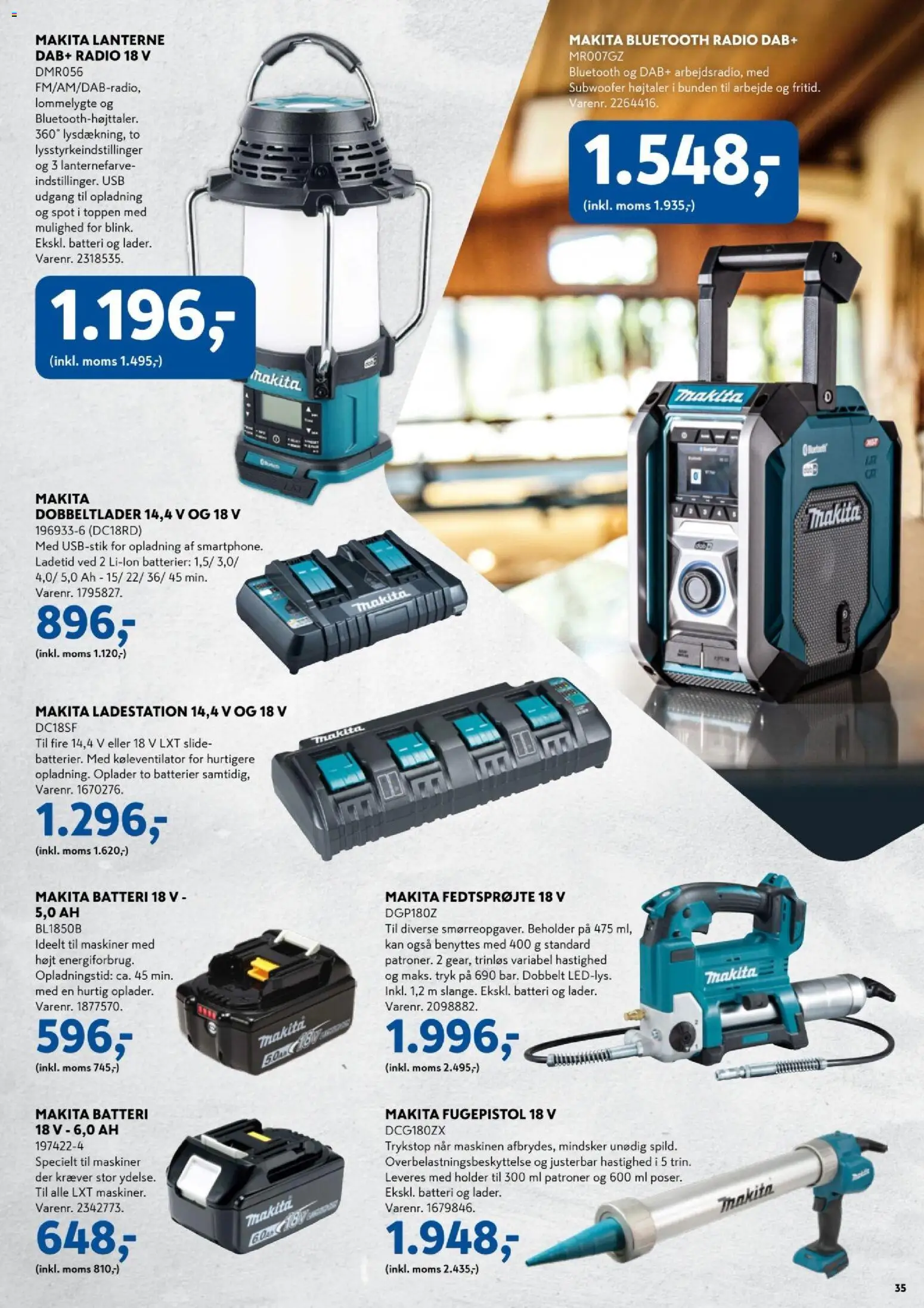 Davidsen tilbudsavis – gyldig fra 01/09/2026 | Side: 35 | Produkter: Batterier, Dab Radio, USB, Batteri