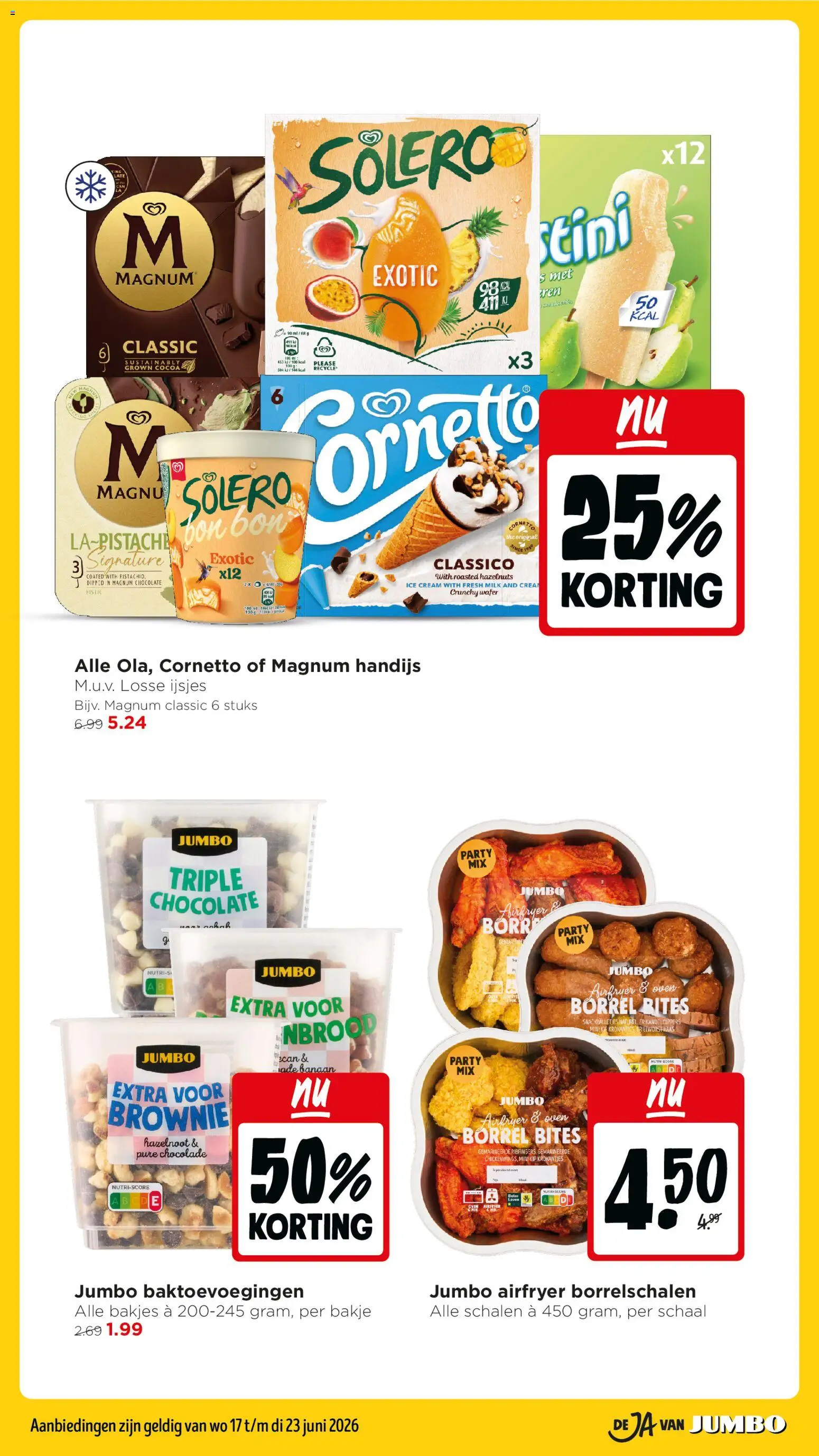 {H1} | Pagina: 23 | Producten: Chocolade, Schaal, Kip, Banaan