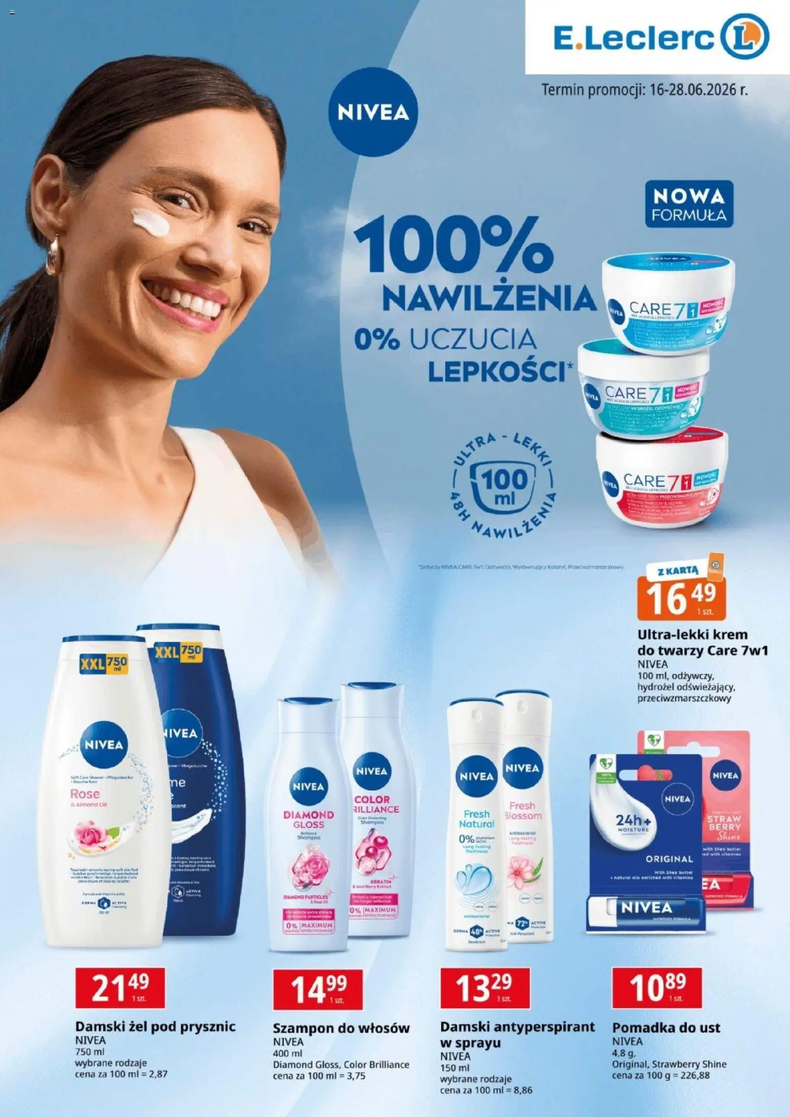 E.Leclerc gazetka - Dzień Ojca od 16.06.2026 | Strona: 2 | Produkty: Karta, Prysznic, Szampon, Krem