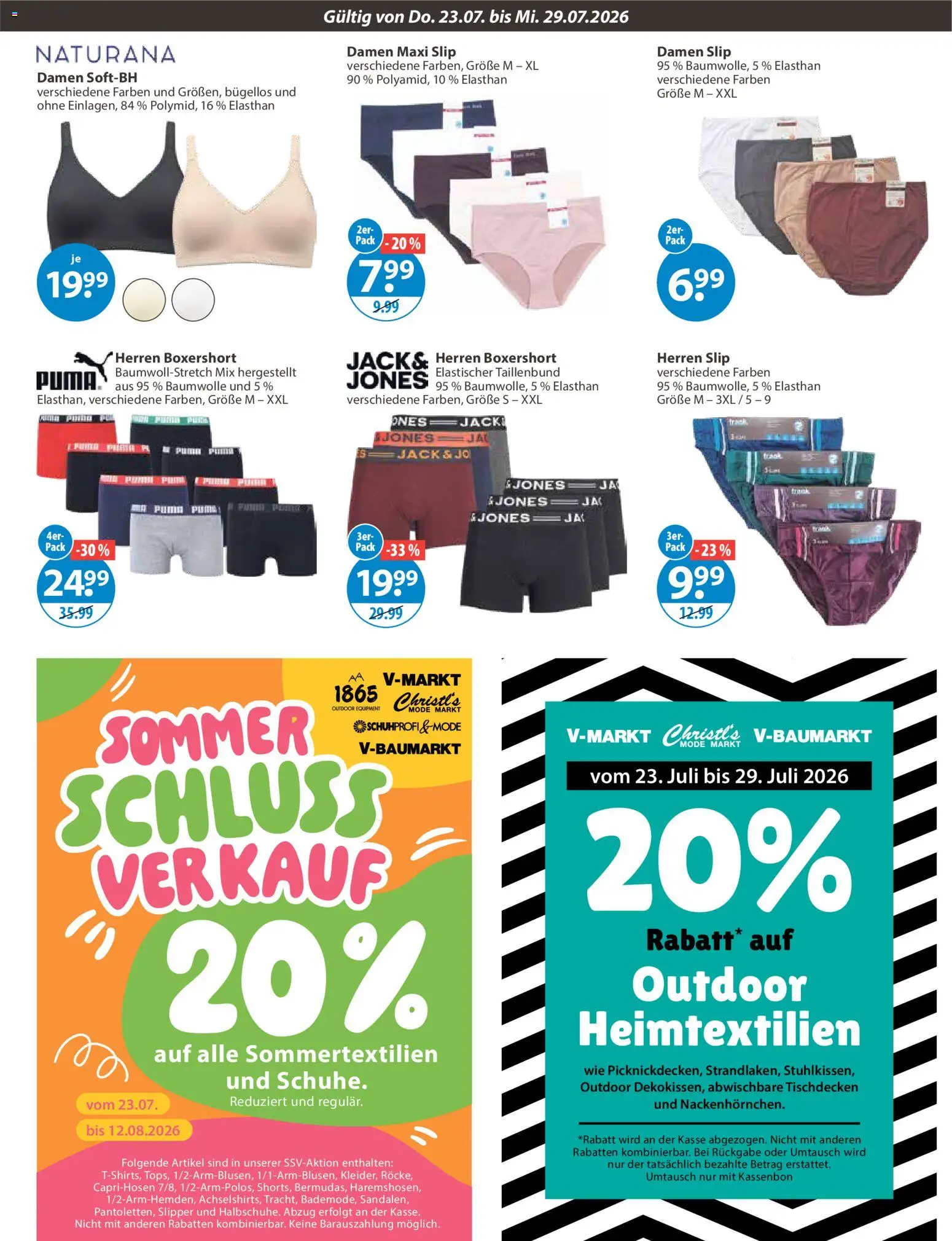 V-Markt Angebote – gültig ab 23.07.2026 | Seite: 17 | Produkte: Slip