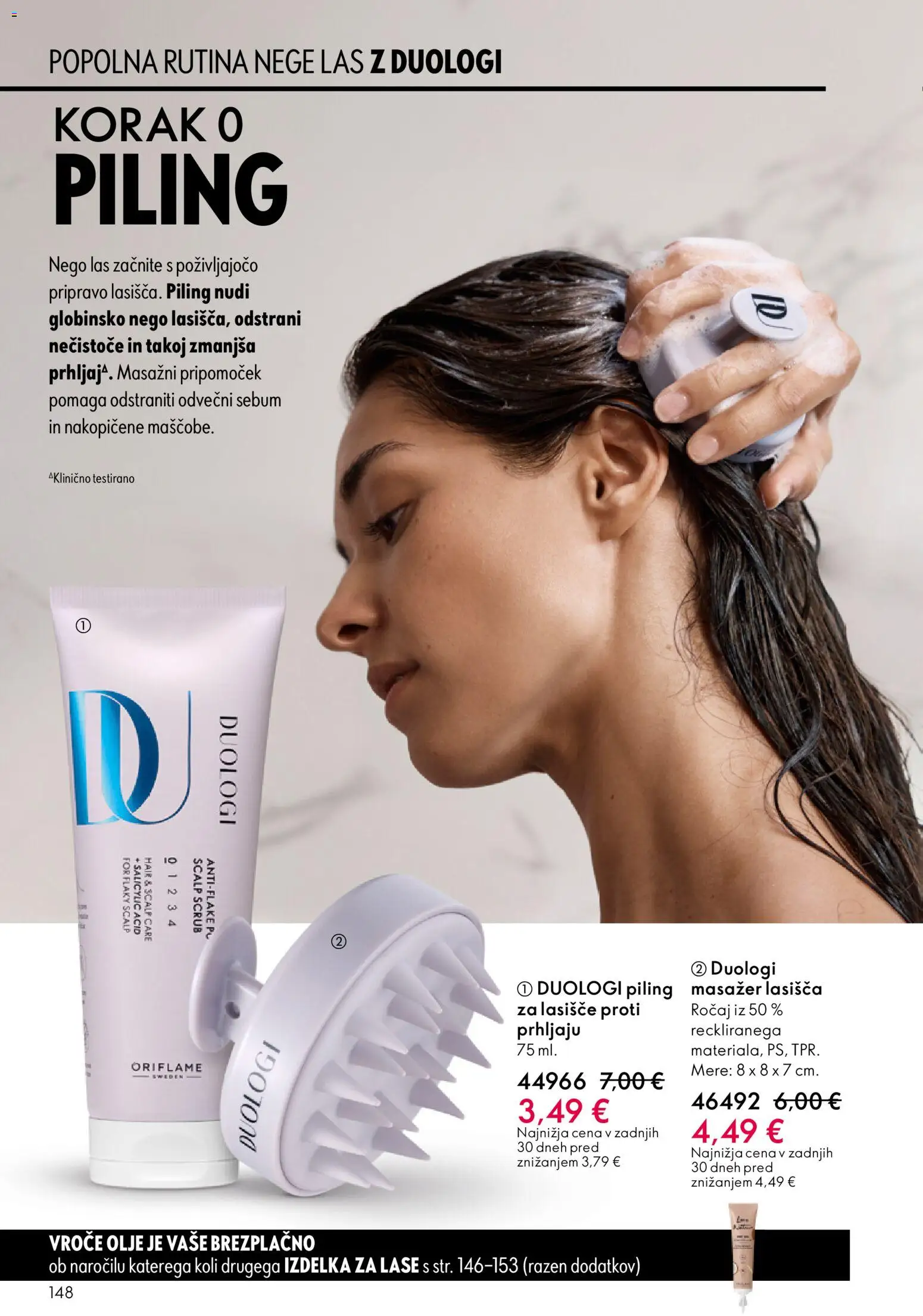 Novi Oriflame katalog ponudbe – veljaven od 03.06.2026 | Stran: 148 | Izdelki: Piling, Olje