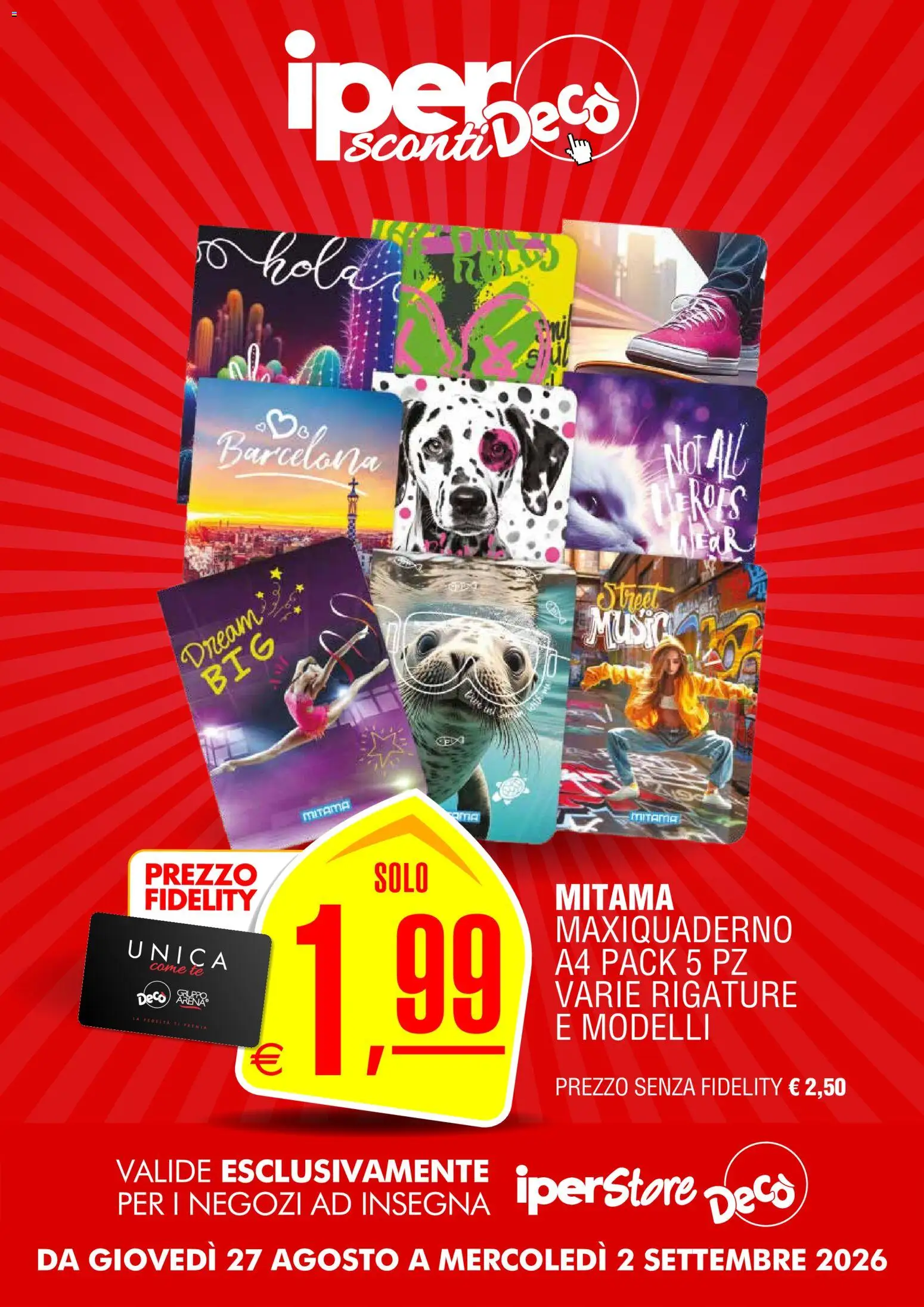 Volantino Decò del 27/08/2026 | Pagina: 12