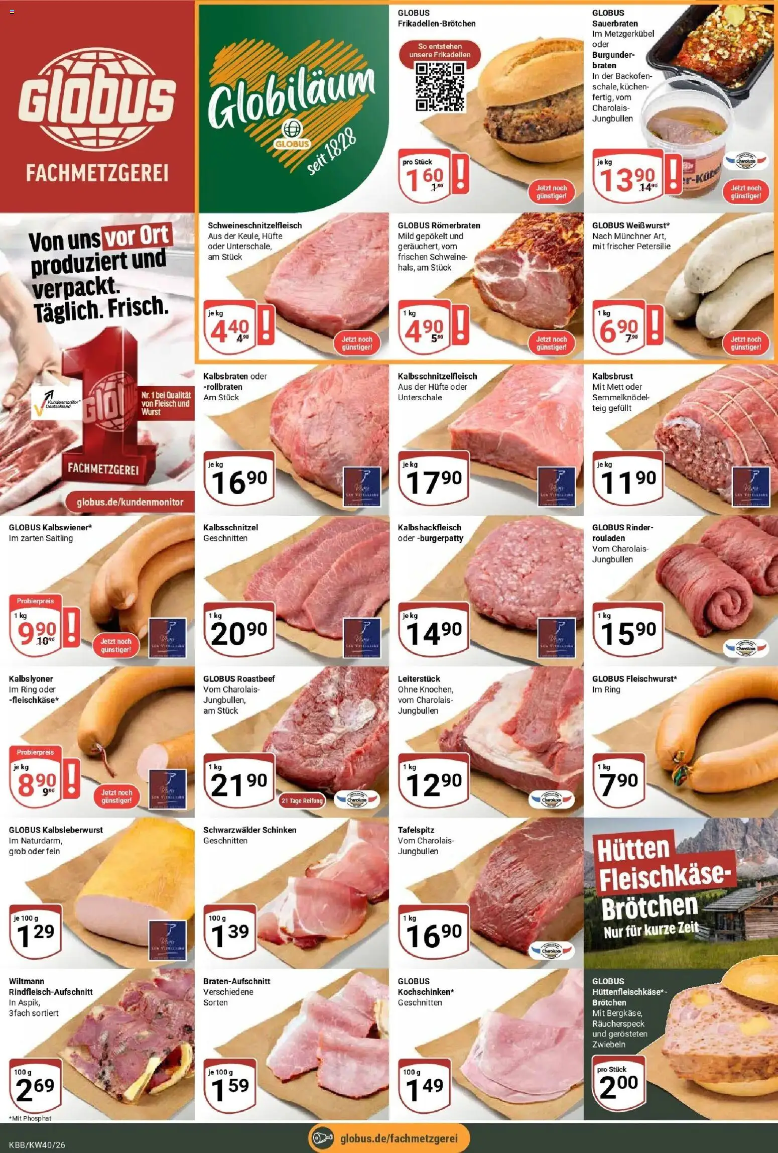 Globus Prospekt Koblenz-Bubenheim (ab 28.09.2026) » Angebote online | Seite: 10 | Produkte: Tafelspitz, Roastbeef, Petersilie, Schinken