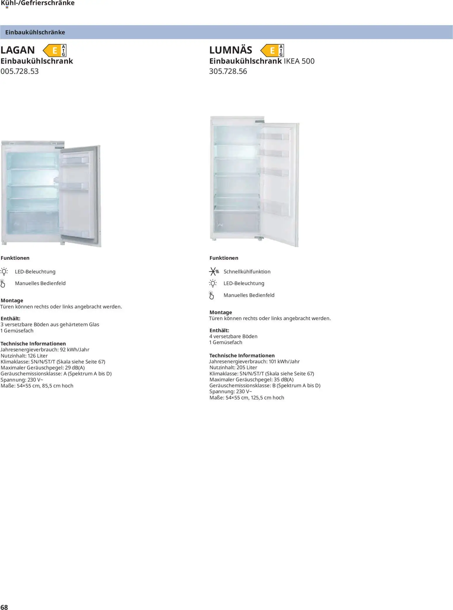 Ikea Elektrogeräte – gültig ab 19.06.2026 | Seite: 68
