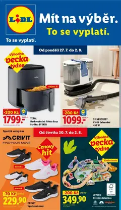 Náhled letáku Lidl aktuální leták - Spotřební zboží od 27.07.2026
