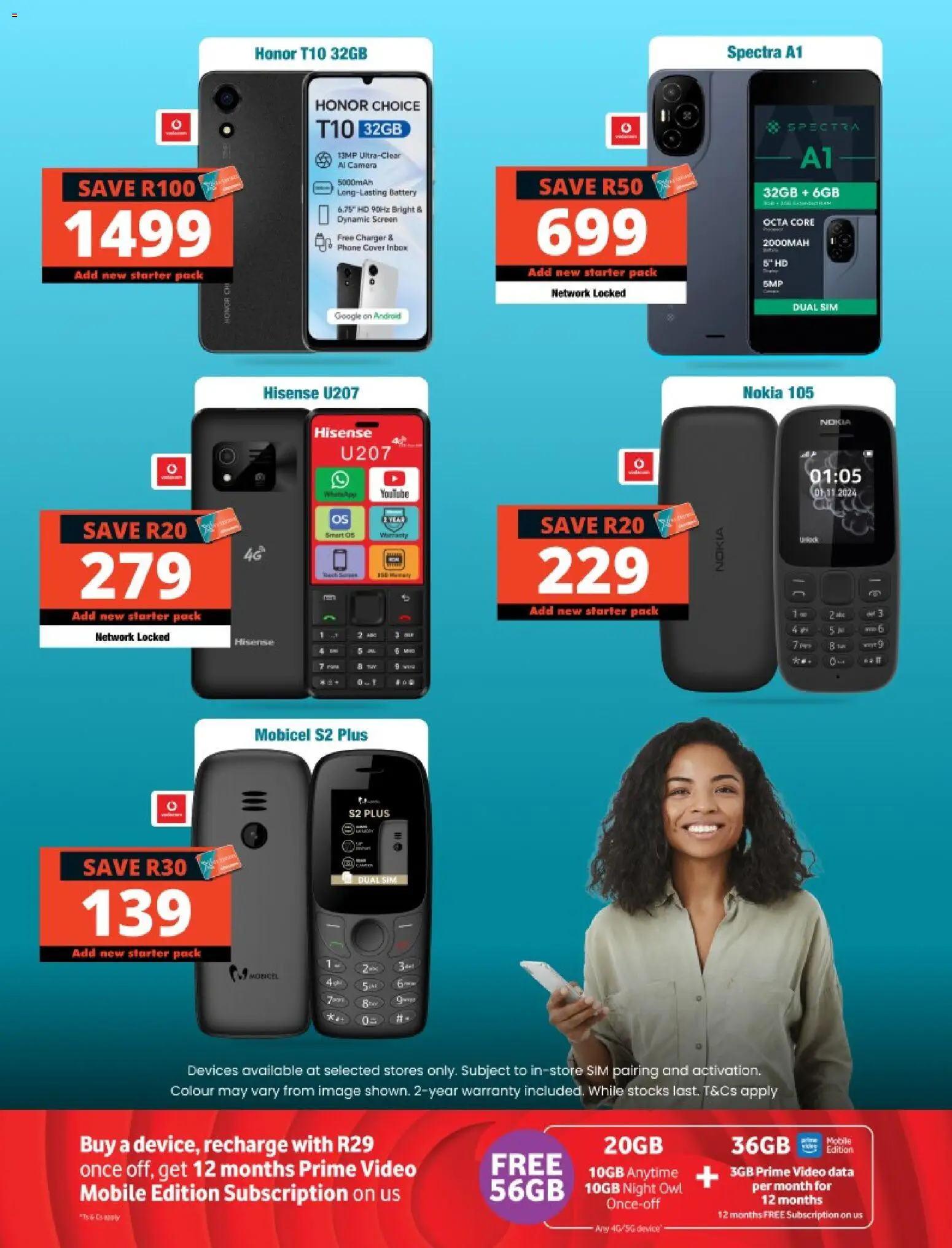 New Checkers catalogue – valid from 19/10/2026 | Page: 6 | Products: Data, Phone, Camera, Battery