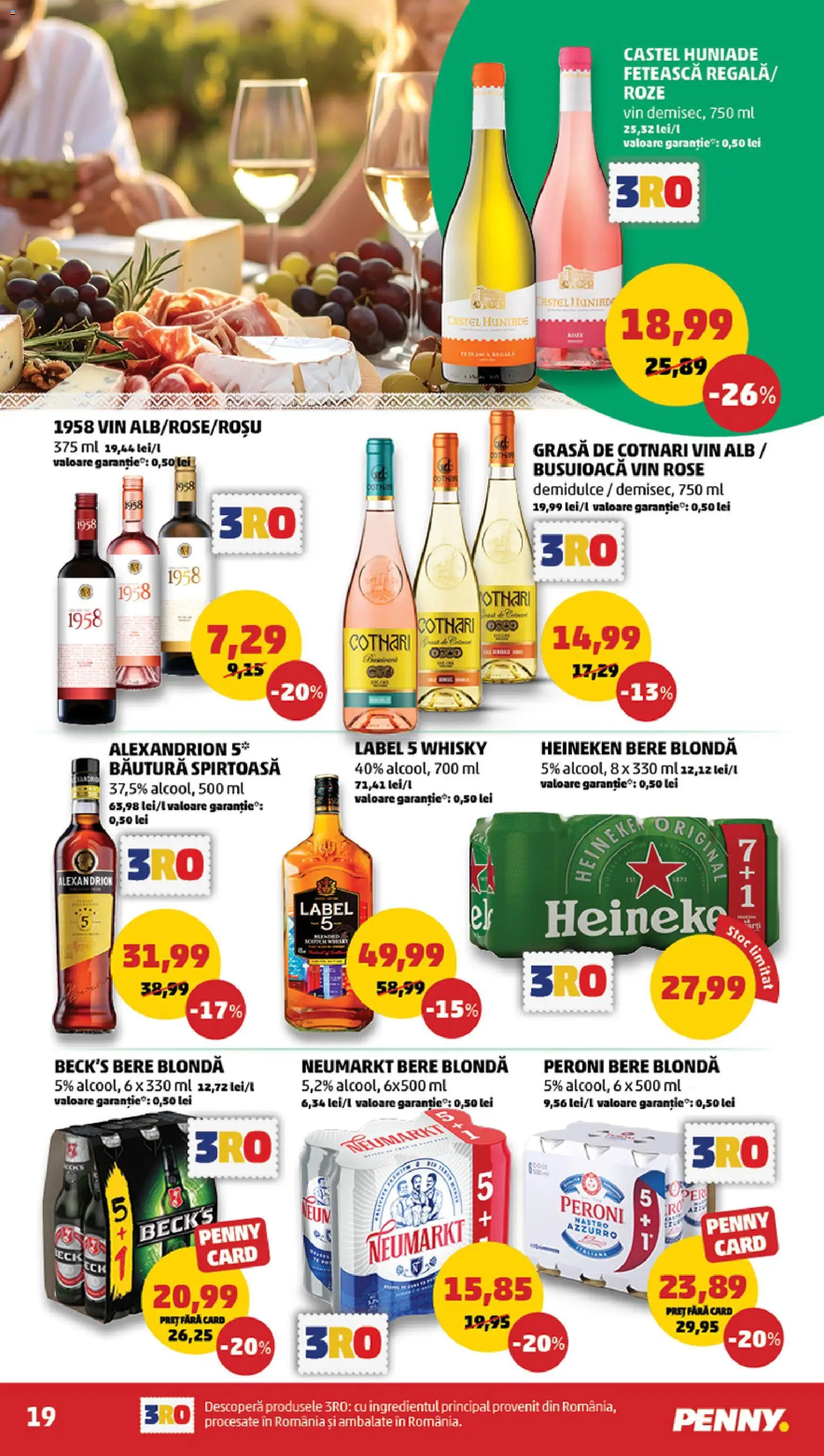 Noul catalog PENNY – valabil de la 20.05.2026 | Pagină: 19 | Produse: Vin, Bere
