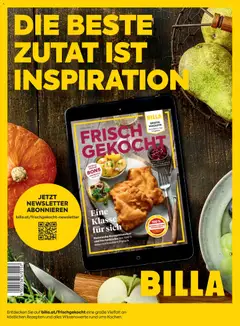 Billa AT Frisch Gekocht Magazin - amely érvényes a következő dátumtól: 2026.10.01. | Oldal: 170 | Termékek: Magazin