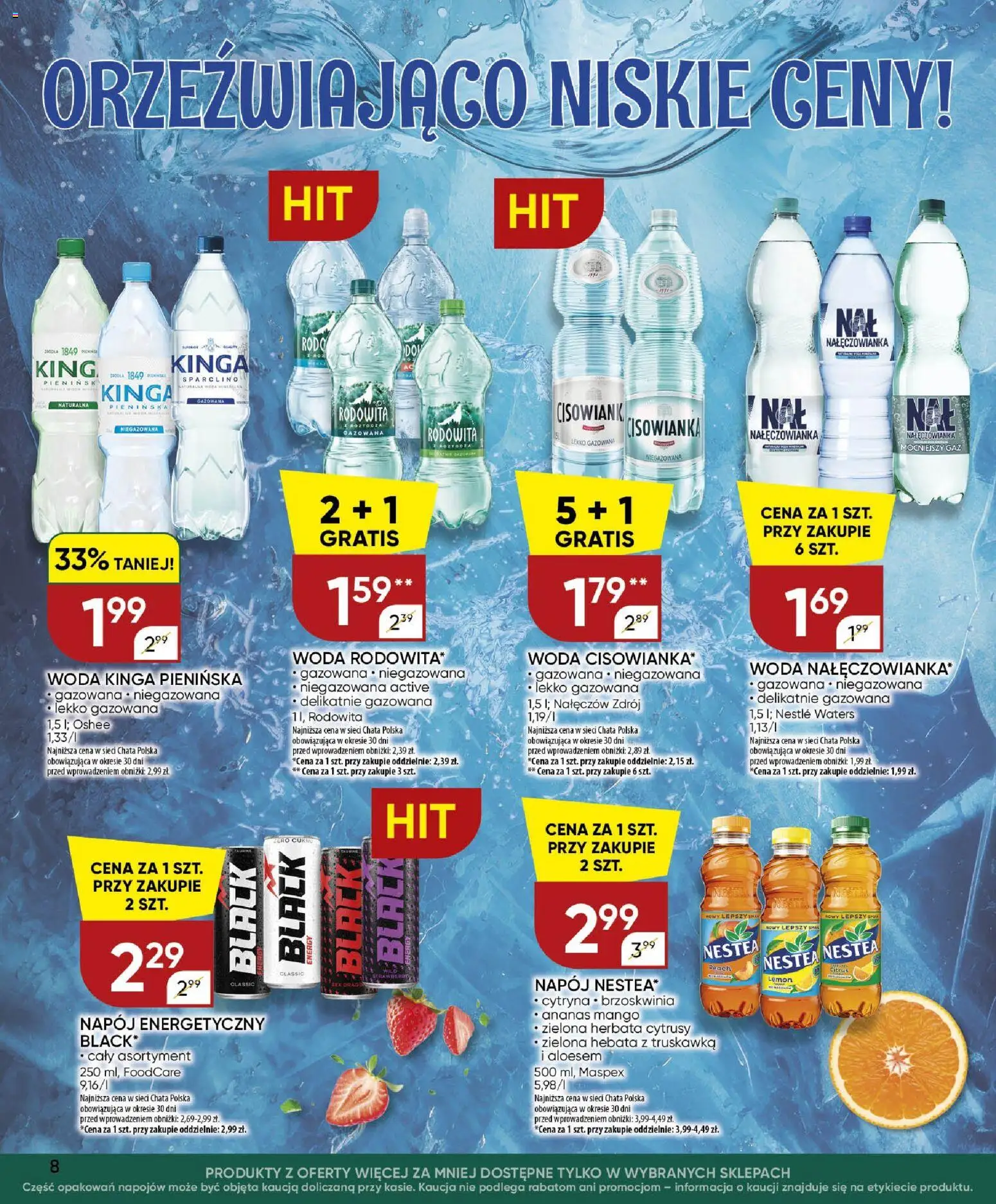 Chata Polska gazetka od 30.07.2026 | Strona: 8 | Produkty: Cytryna, Mango, Brzoskwinia, Ananas
