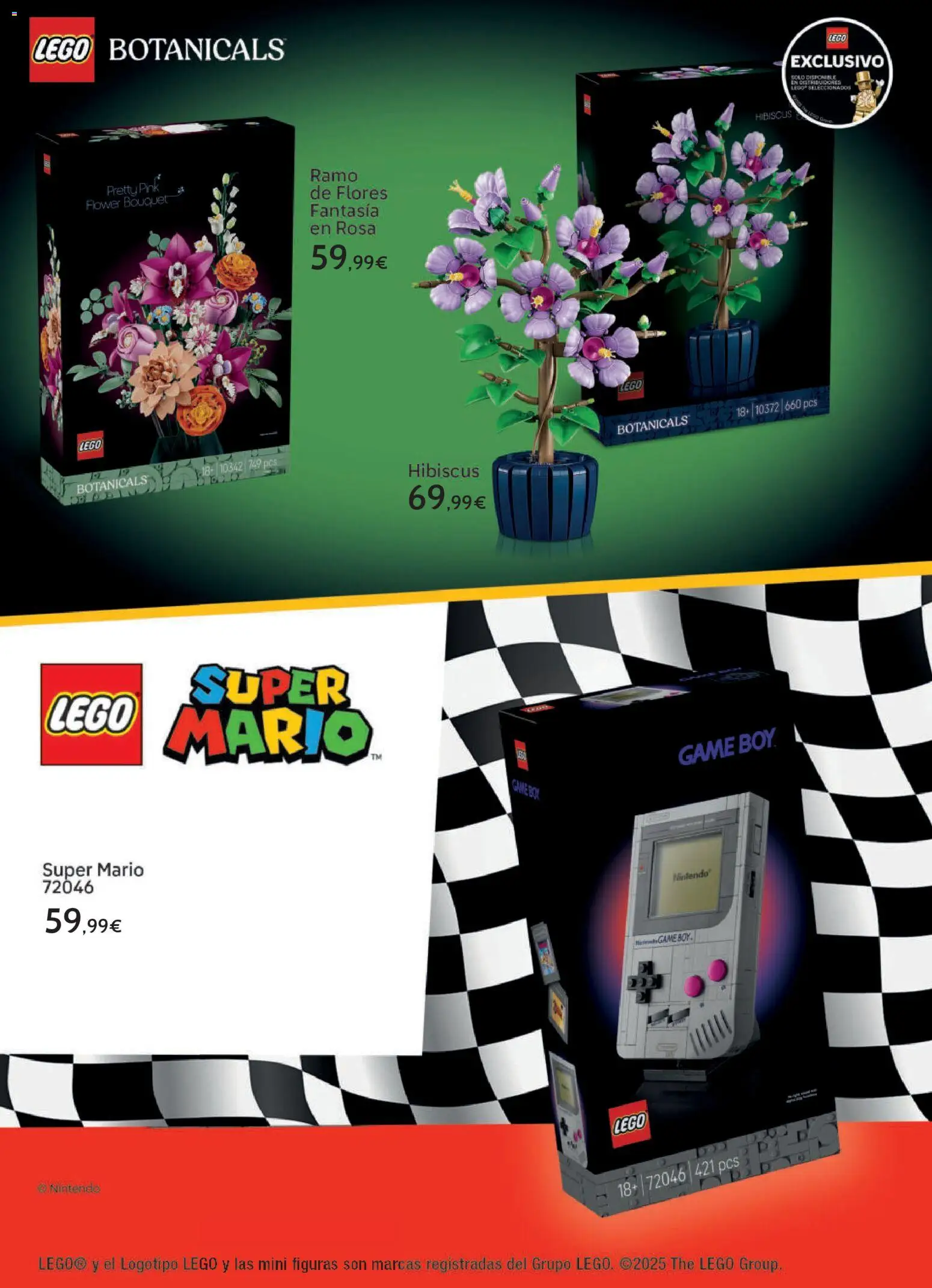 Toy Planet Catálogo de Geek Fan │ válido desde el 04/12/2025 | Página: 68 | Productos: Flores, LEGO, Nintendo