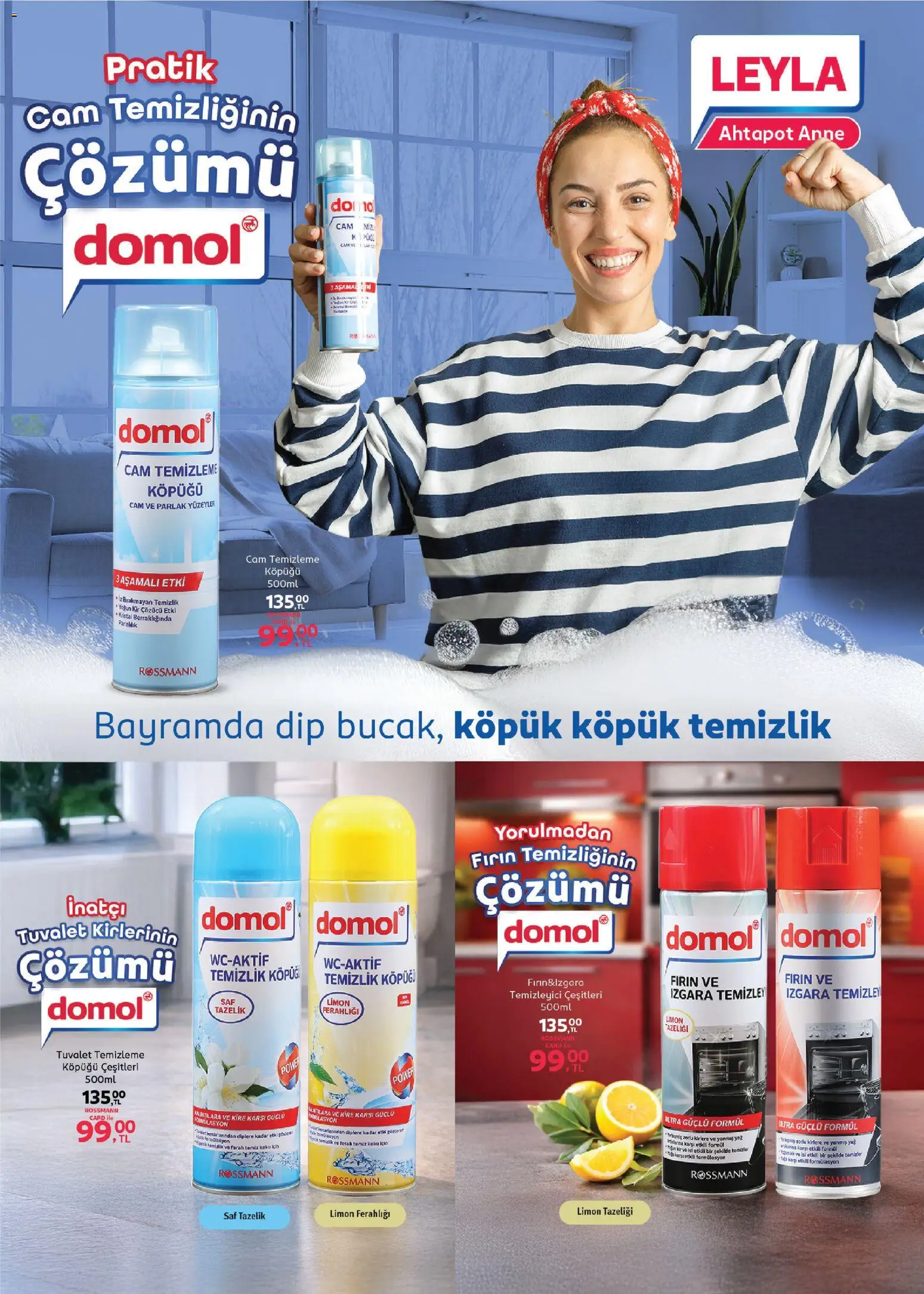 Rossmann - Mart Ev & Yaşam Kataloğu - 02.03.2026 tarihinden itibaren geçerlidir | Sayfa: 9 | Ürünler: Tuvalet, Limon, Ahtapot, Fırın