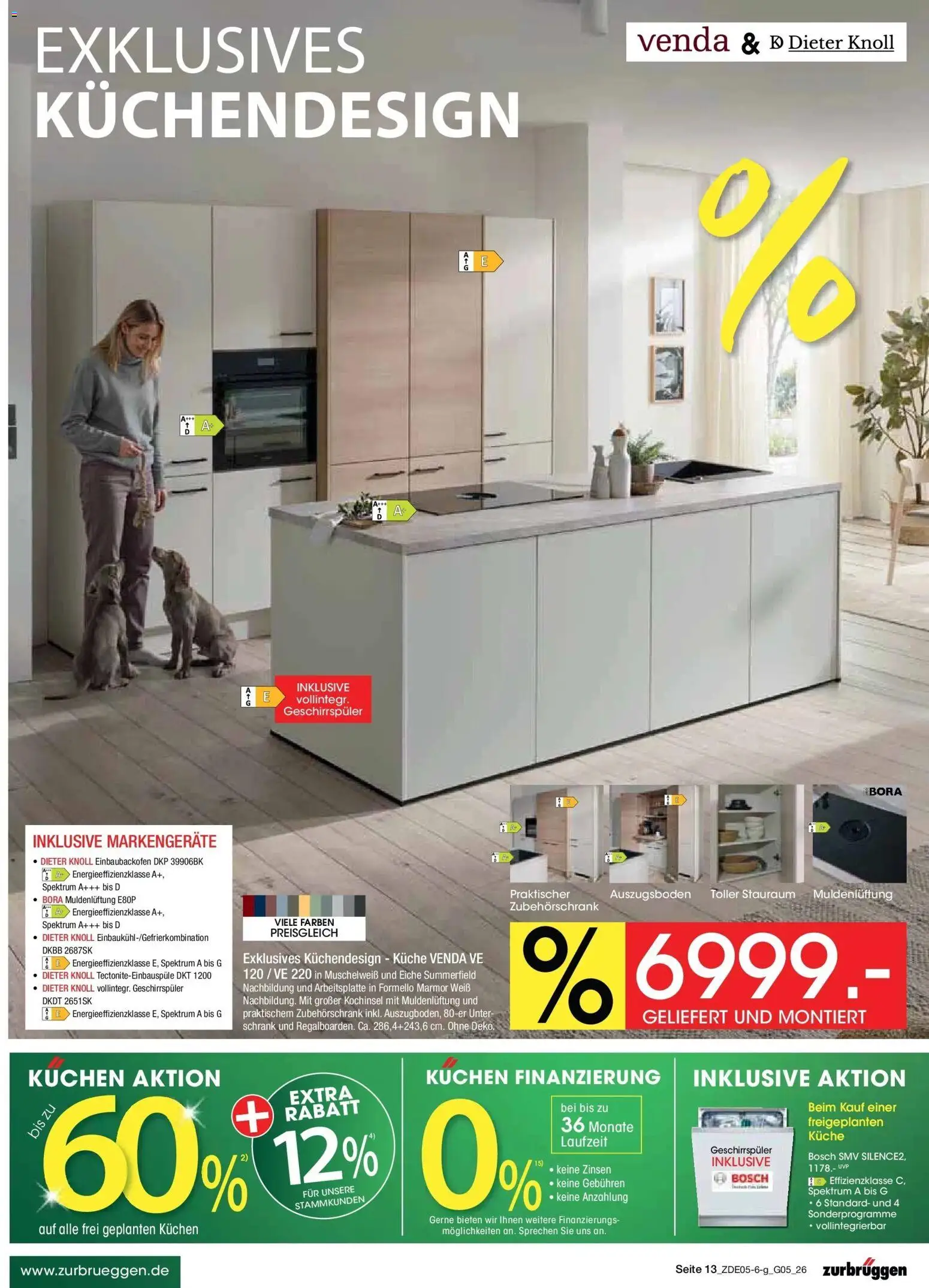 Zurbrüggen MaiDays Shopping – gültig ab 08.05.2026 | Seite: 23 | Produkte: Bosch, Geschirrspüler, Schrank, Kuchen