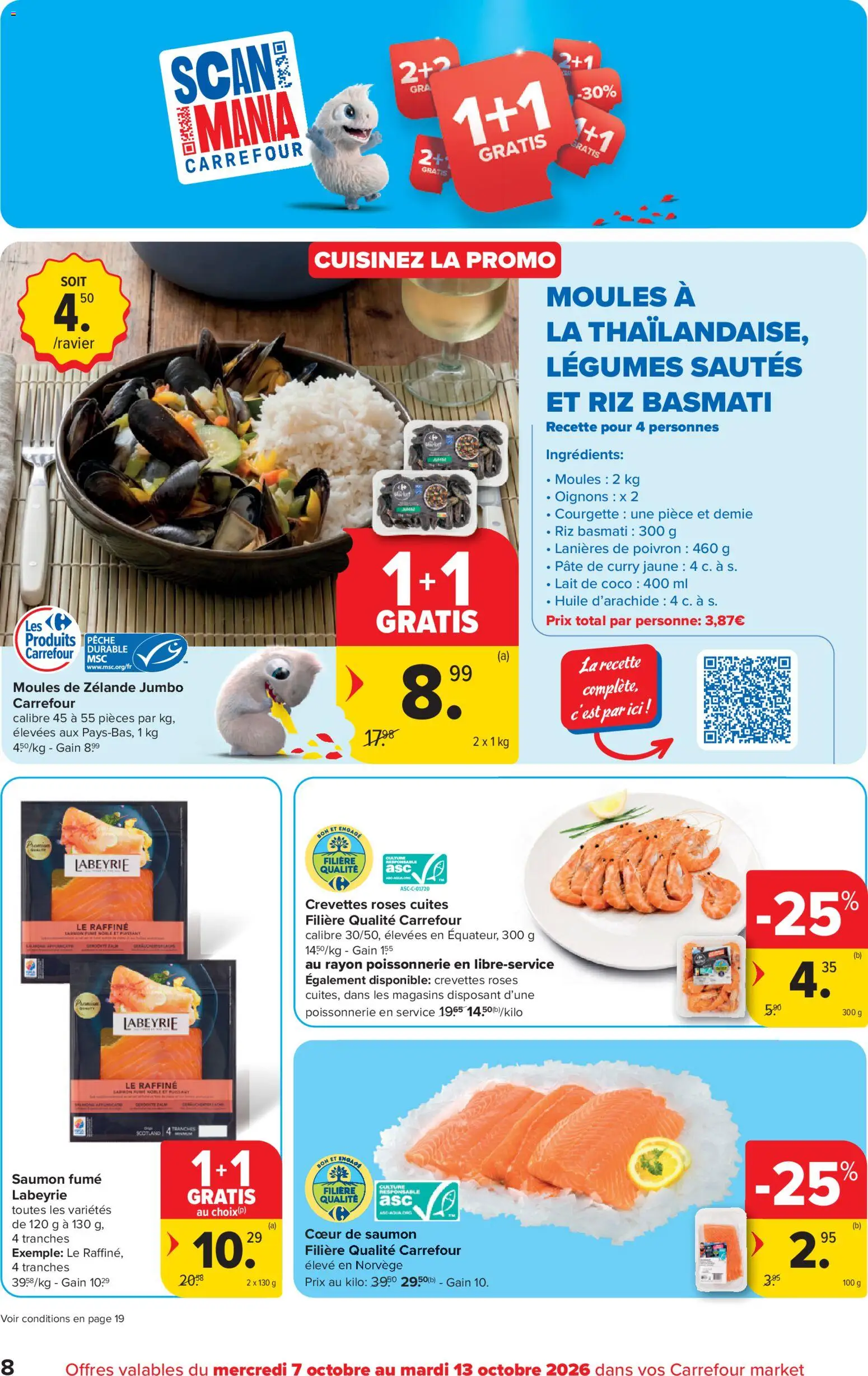 {H1} | Pagina: 8 | Producten: La, Pâté, Gerookte zalm, Courgette