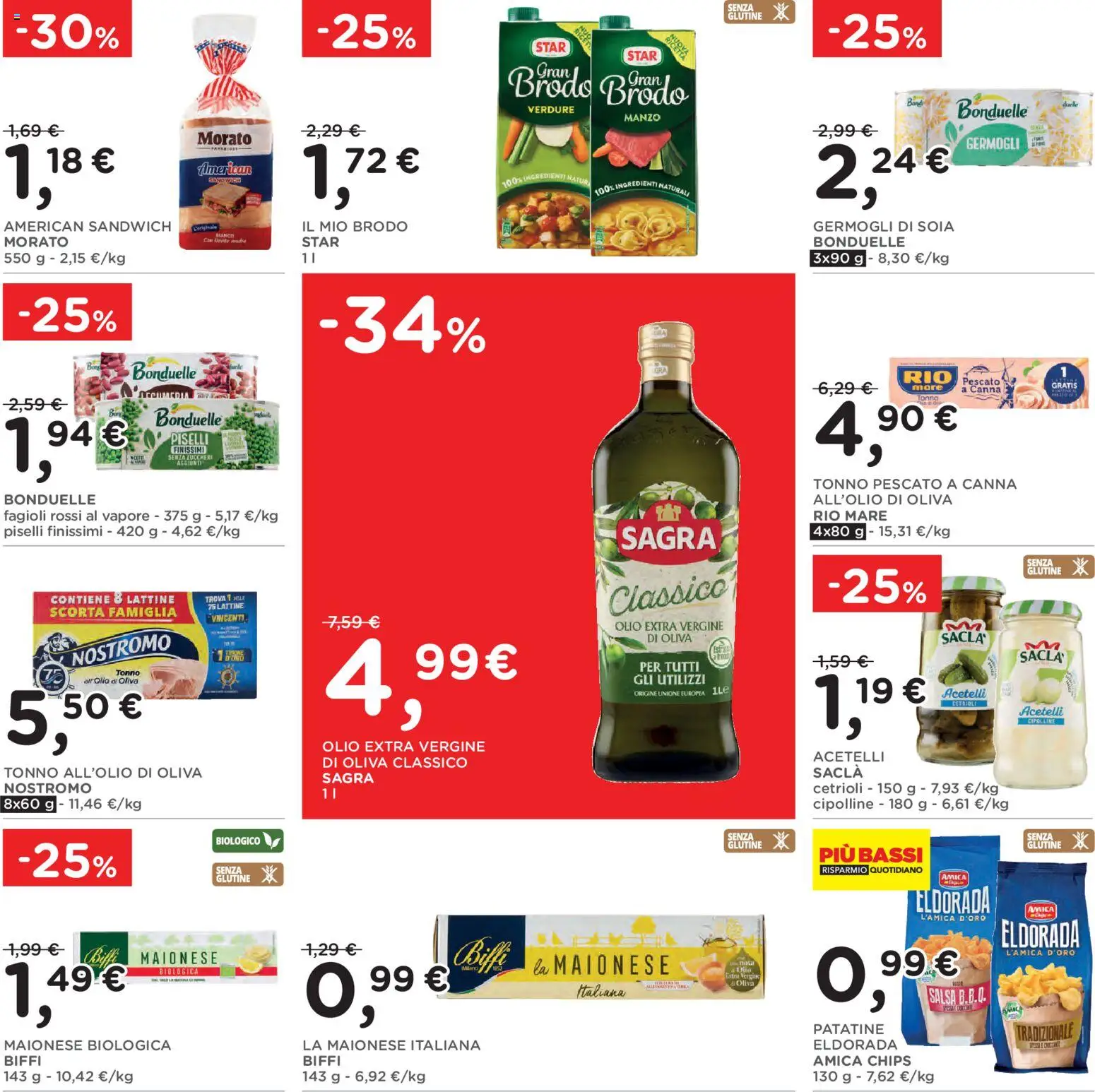 Volantino Poli del 16/09/2026 | Pagina: 20 | Prodotti: Salsa, Piselli, Tonno, Ingredienti