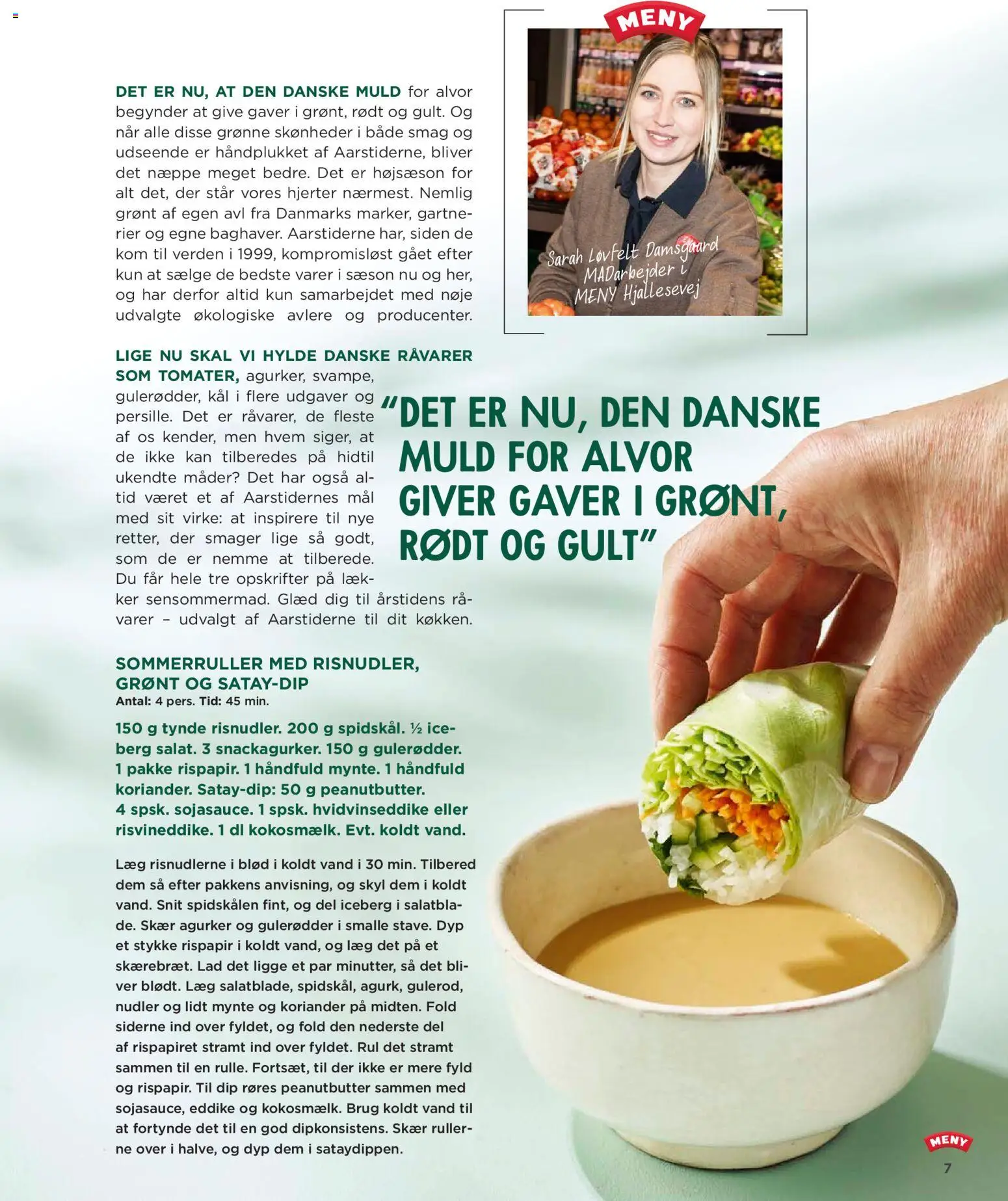 Meny tilbudsavis – gyldig fra 31/07/2026 | Side: 7 | Produkter: Nudler, Gulerødder, Agurker, Eddike