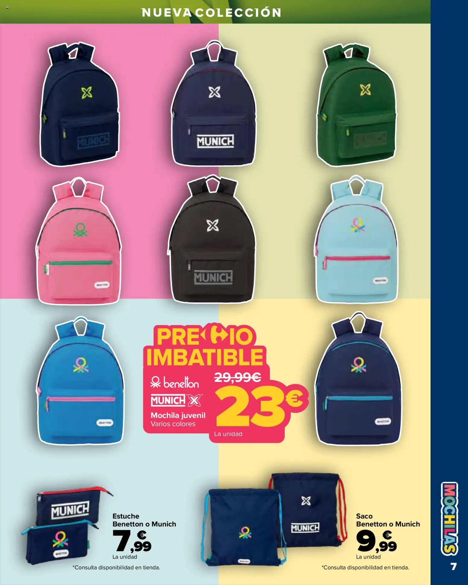 Carrefour Vuelta al cole │ válido desde el 18/08/2026 | Página: 7 | Productos: Mochila