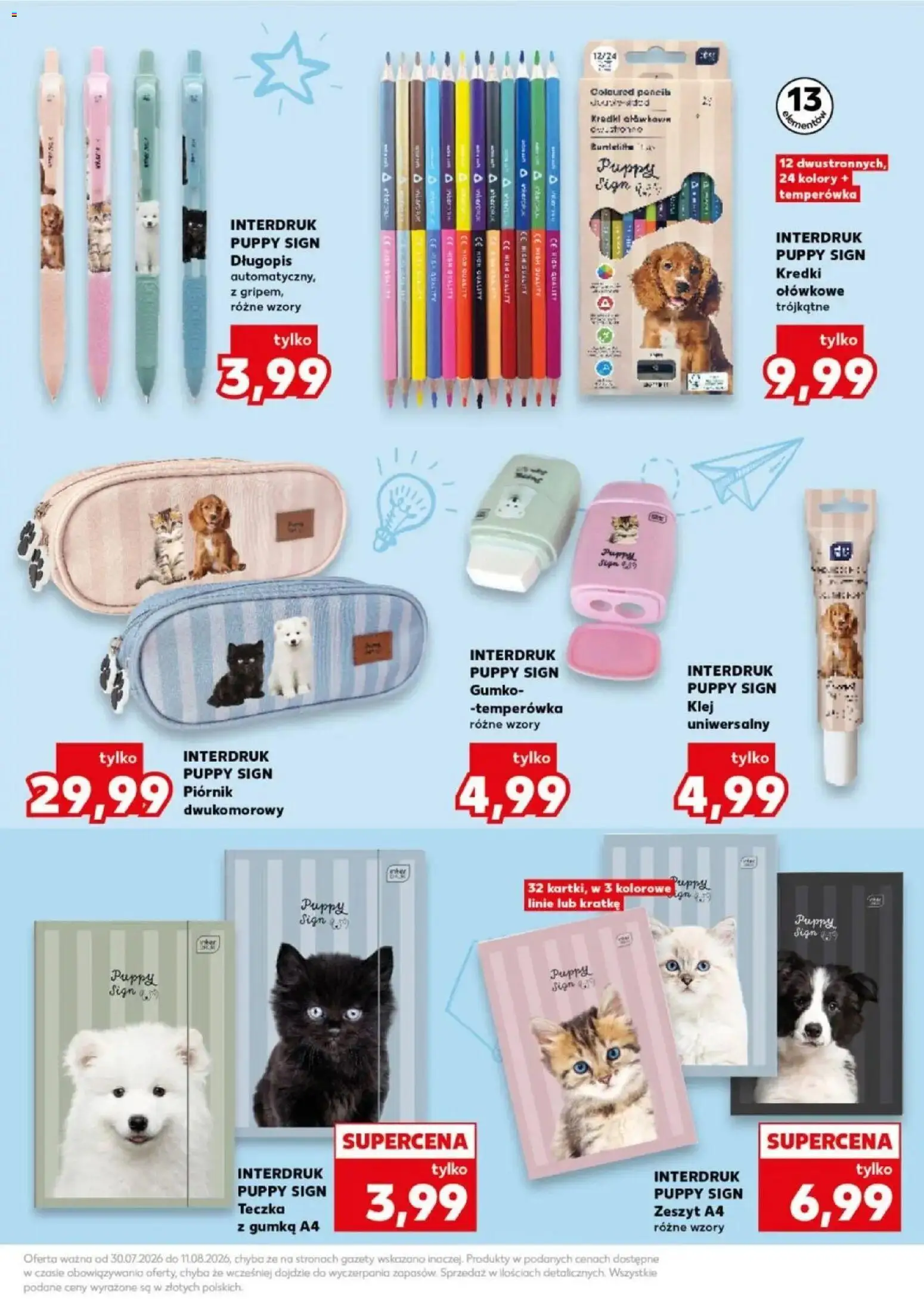 Kaufland gazetka - Wszystko do szkoły od 30.07.2026 - od jutra PDF | Strona: 17 | Produkty: Temperówka, Zeszyt, Gazety, Piórnik