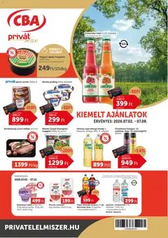 PRIVÁT Aktuális szórólap MAX - amely érvényes a következő dátumtól: 2026.07.02.