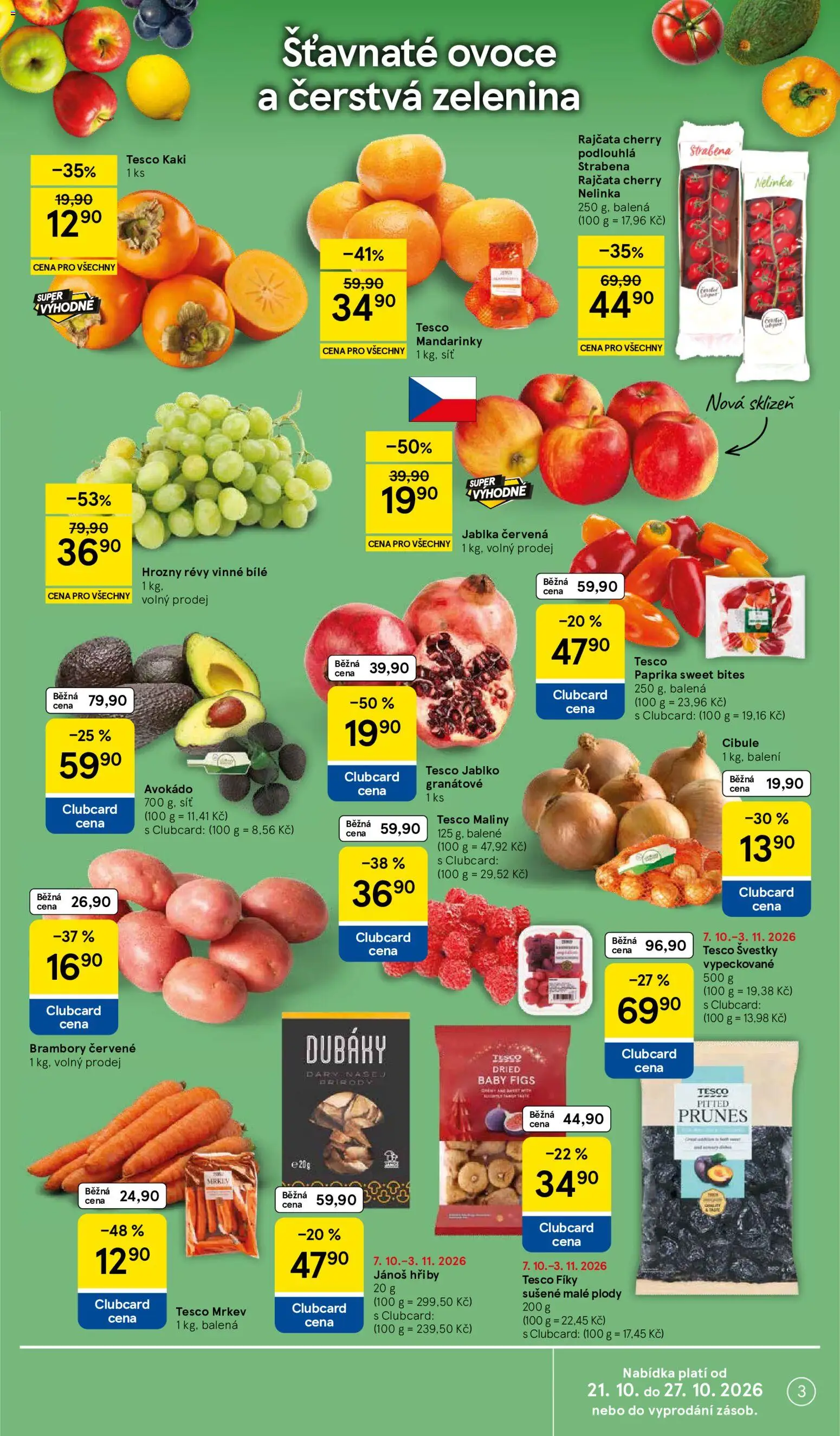 Tesco leták - Hypermarket od 21.10.2026 | Strana: 3