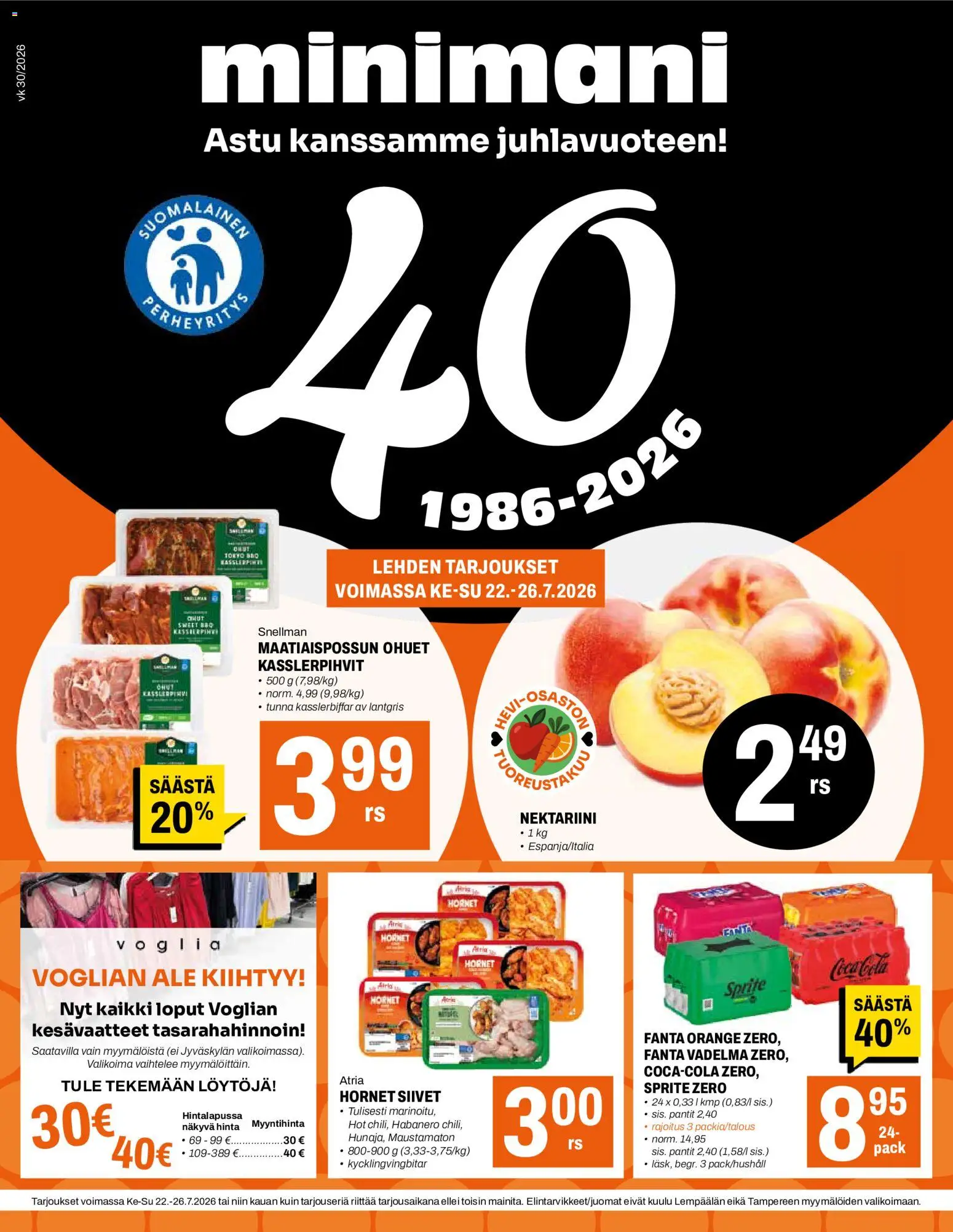 Minimani tarjoukset – voimassa 22/07/2026 alkaen | Sivu: 1