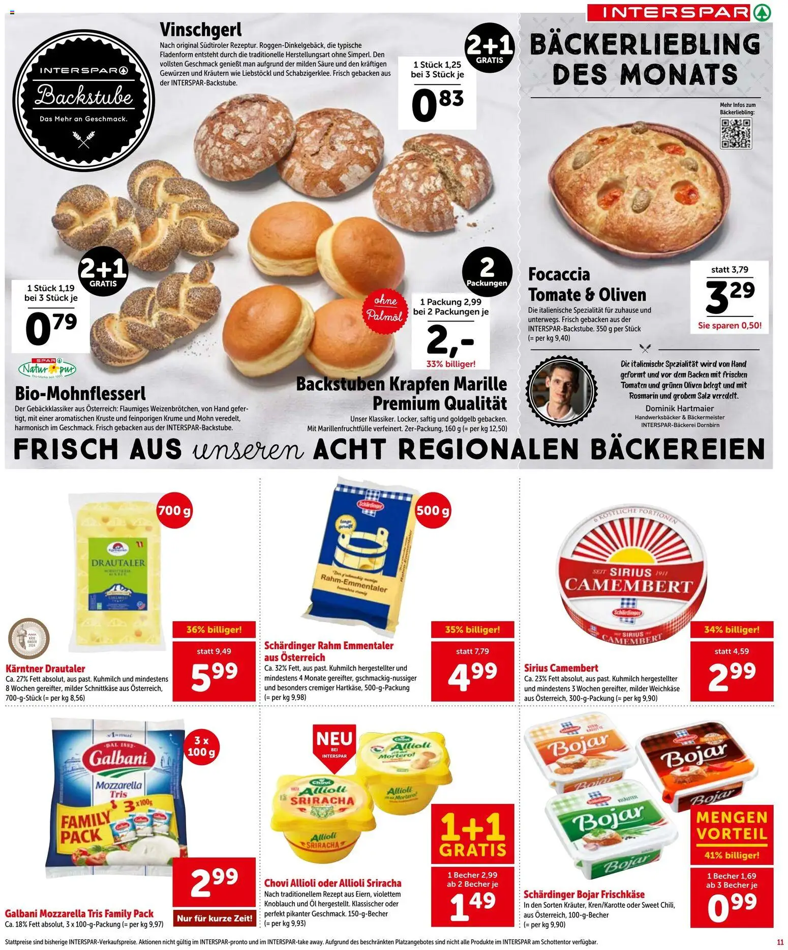 Interspar - Flugblatt gültig ab 18.06.2026 | Seite: 11 | Produkte: Salz, Knoblauch, Öl, Tomaten