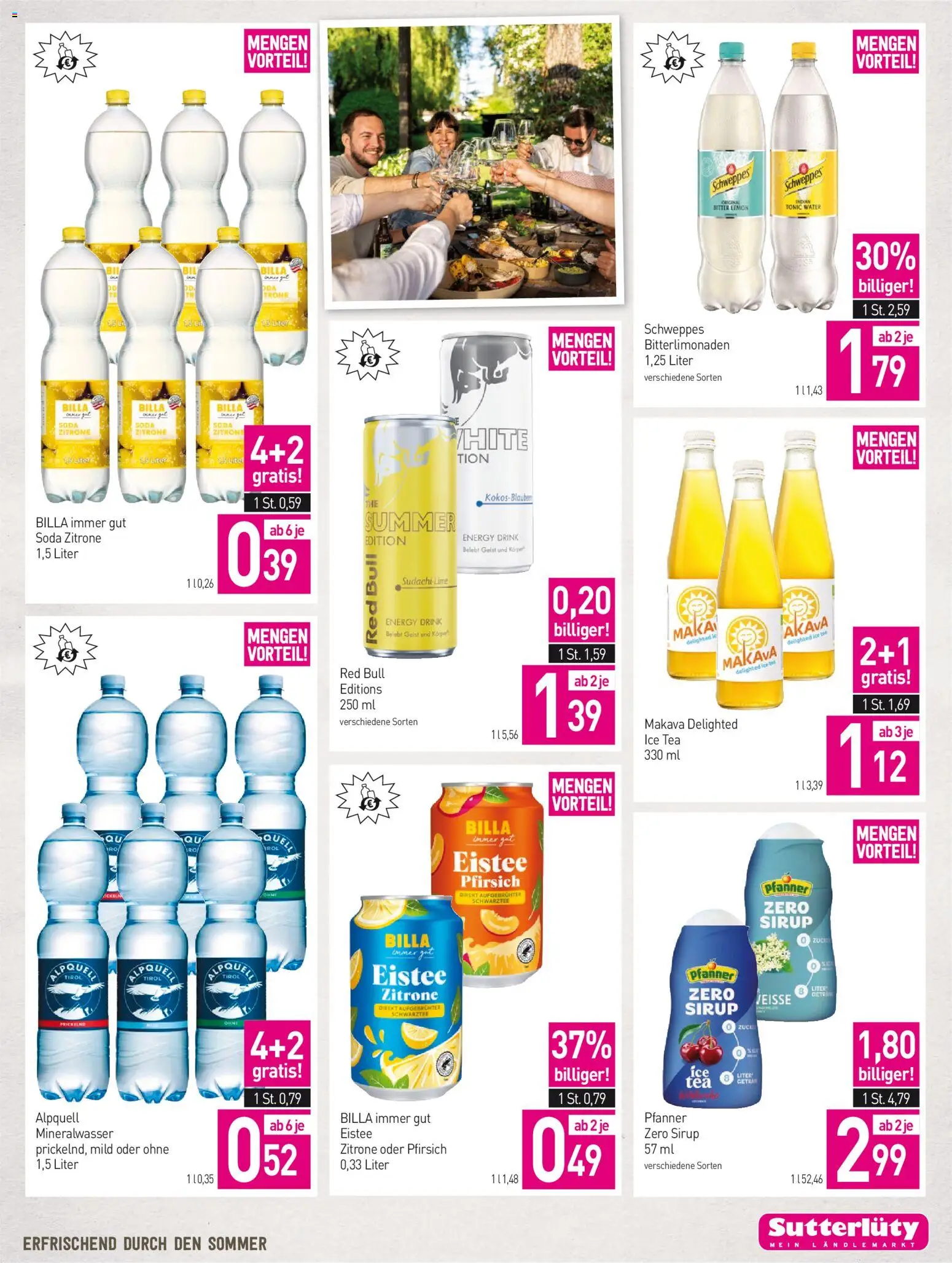 Sutterlüty Flugblatt gültig ab 23.07.2026 | Seite: 15 | Produkte: Zitrone, Pfirsich