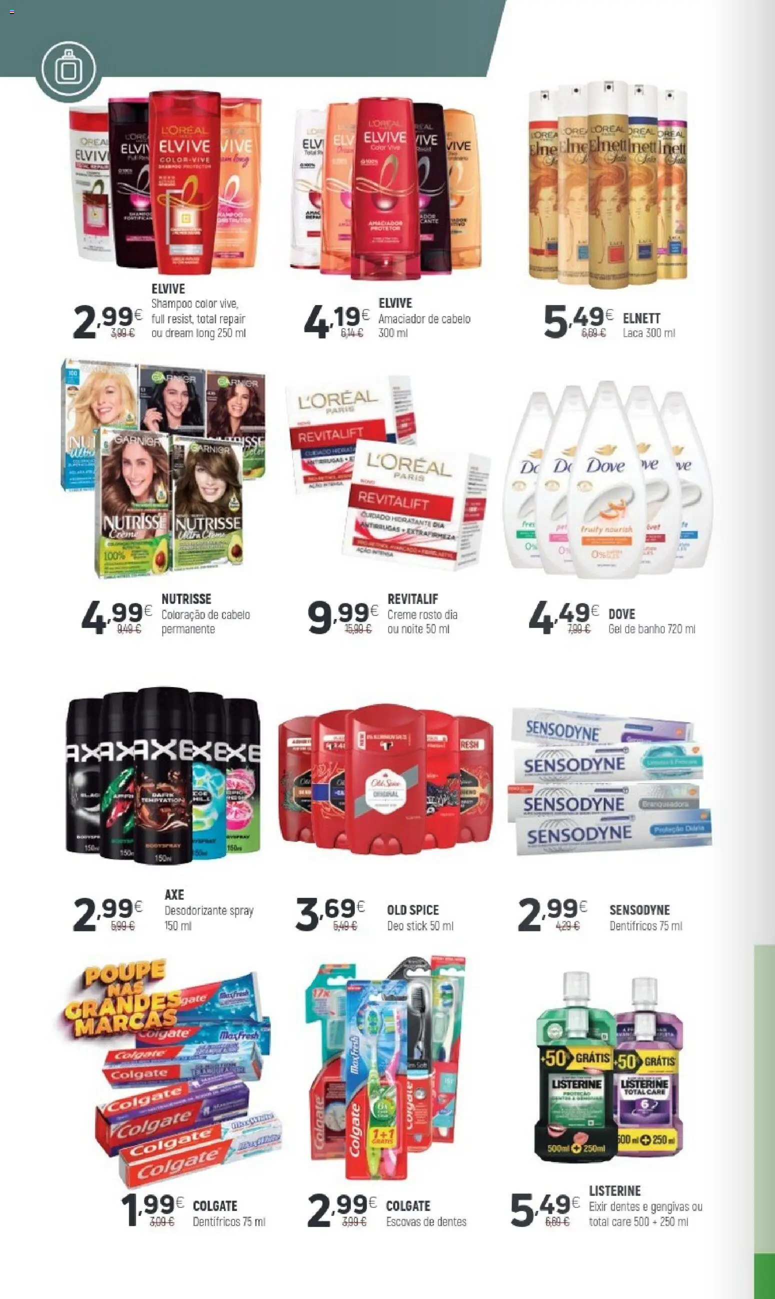 Coviran folheto │ válido de 21.04.2026 | Página: 16 | Produtos: Shampoo, Desodorizante, Banho, Creme