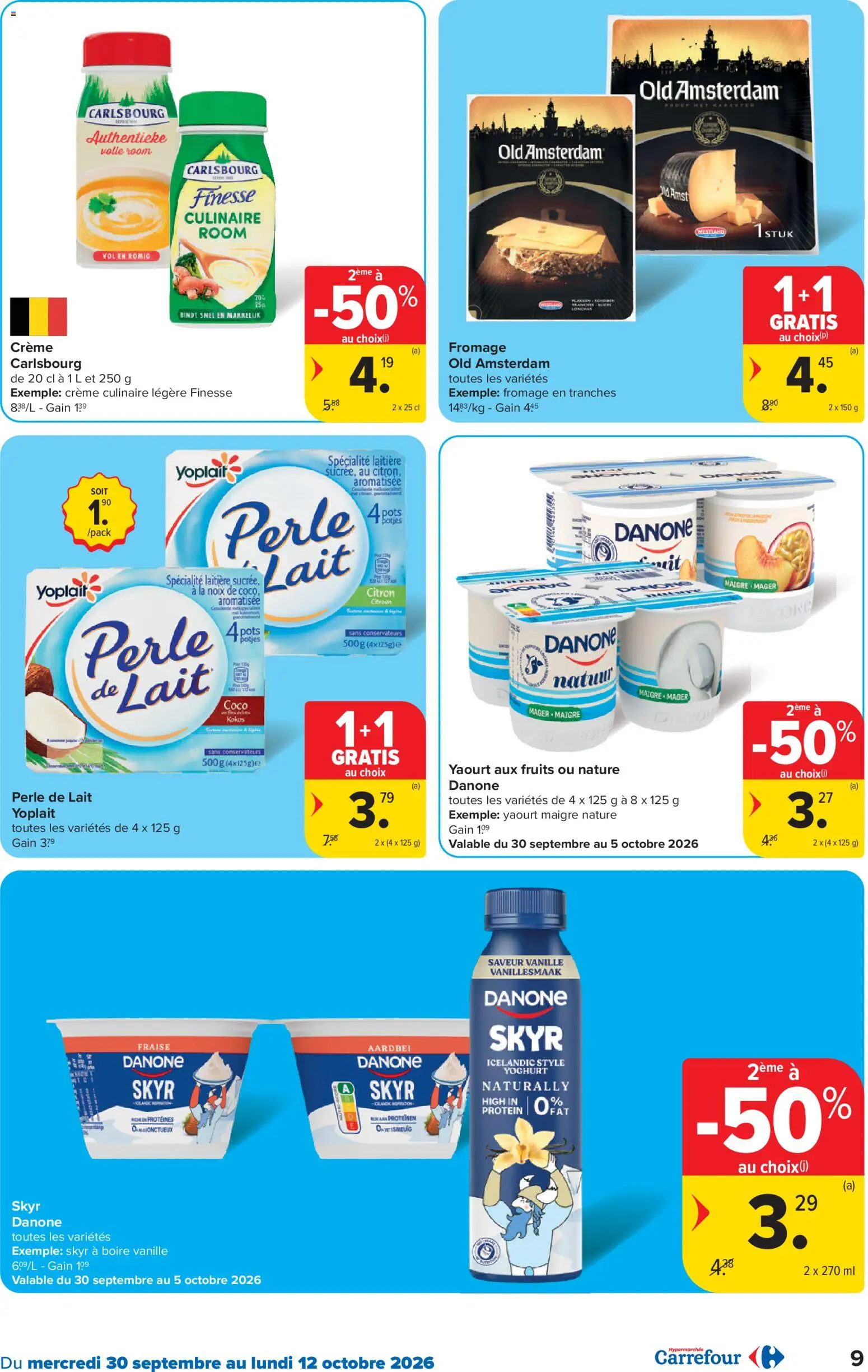 {H1} | Pagina: 9 | Producten: La, Aardbei, Crème, Skyr