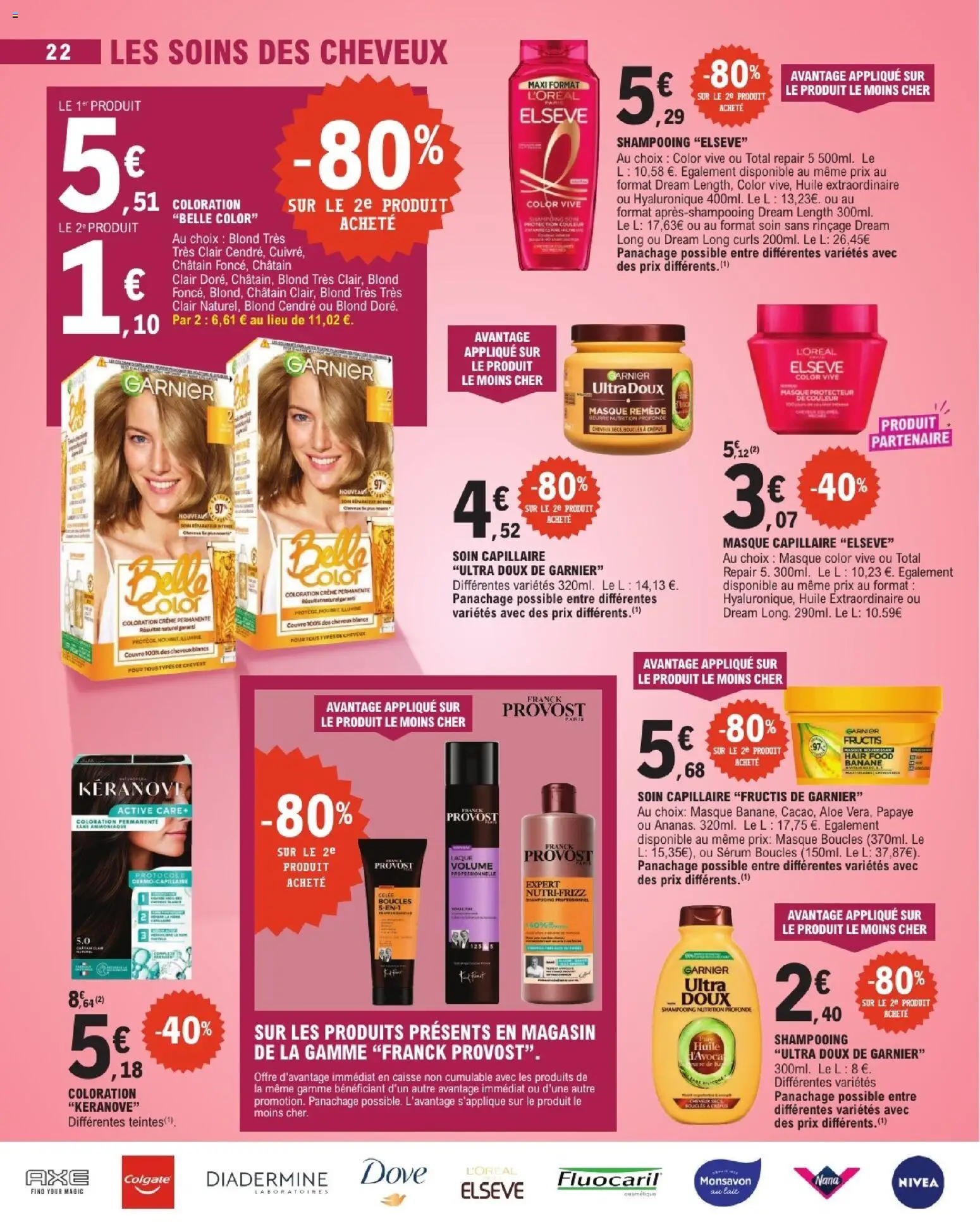 {H1} | Page: 22 | Produits: Shampooing, Laque, Beurre, Crème