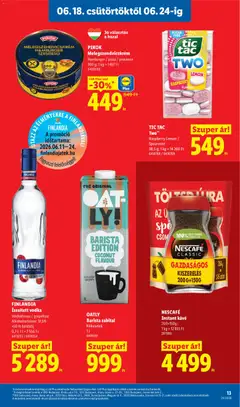 PIKOK Melegszendvicrém Hamburger Ízesítésű, PIKOK Melegszendvicrém Hamburger / pizza / provance 300 g - amely érvényes a következő dátumtól: 18.06.2026 | Oldal: 13