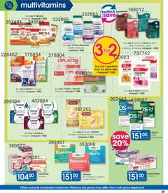 Clicks specials catalogue – valid from 23/06/2026 | Page: 19 | Products: Vitamins, Multivitamins, Switch