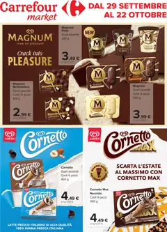 Anteprima del volantino Carrefour volantino Market Speciale Unilever valido a partire dal 29/09/2026