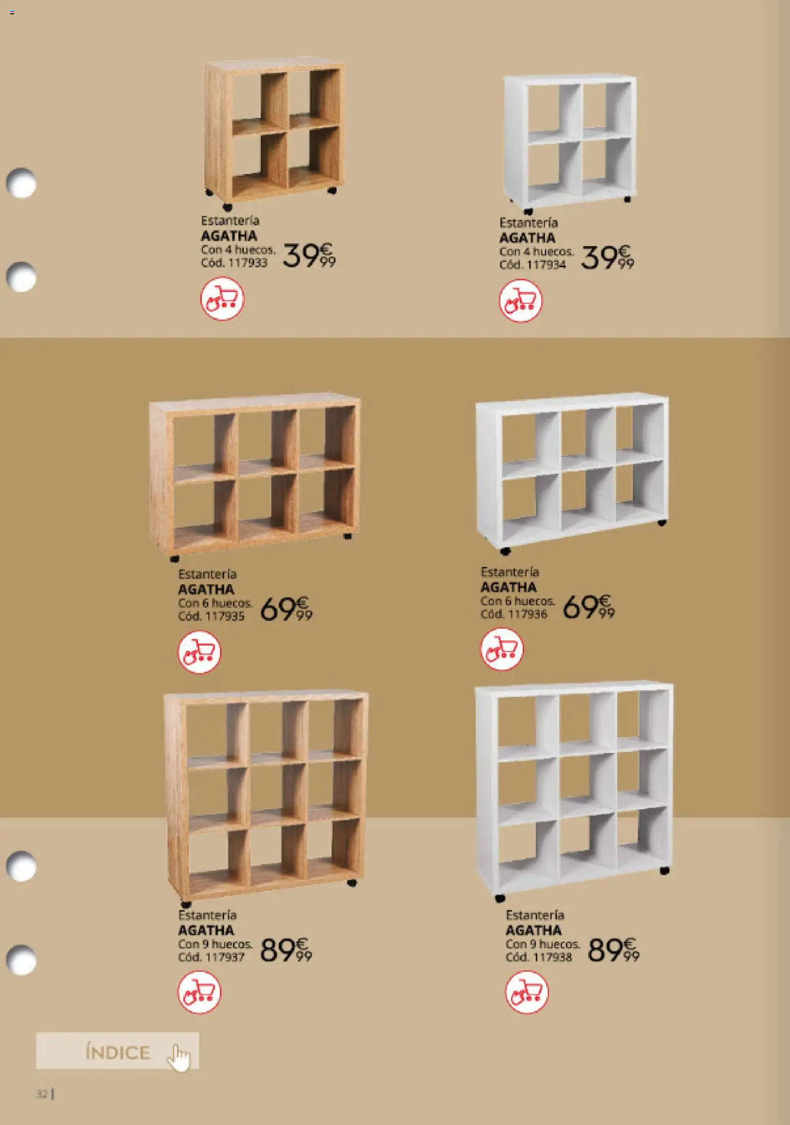 Conforama Despachos for all │ válido desde el 12/08/2026 | Página: 32 | Productos: Estantería