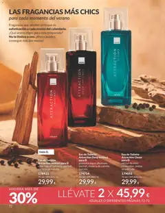 Vista previa Eau de Toilette Attraction Instinct para Él, chile rojo afrodisiaco, pachuli, corteza de vainilla válido desde el 01/07/2026 | Página: 72 | Productos: Eau de toilette, Té, Néctar