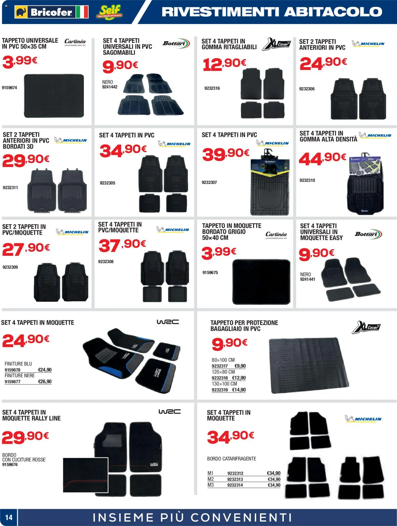 Volantino Bricofer del 22/05/2026 | Pagina: 14 | Prodotti: Tappeto