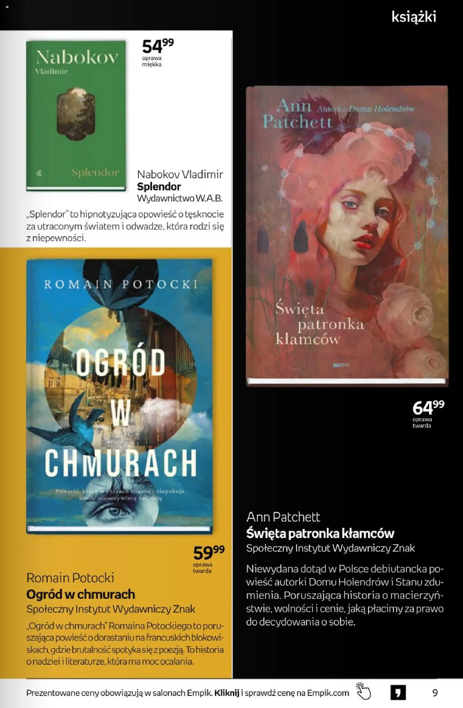 Empik promocje - Tom kultury Książki od 03.06.2026 | Strona: 9 | Produkty: Książki