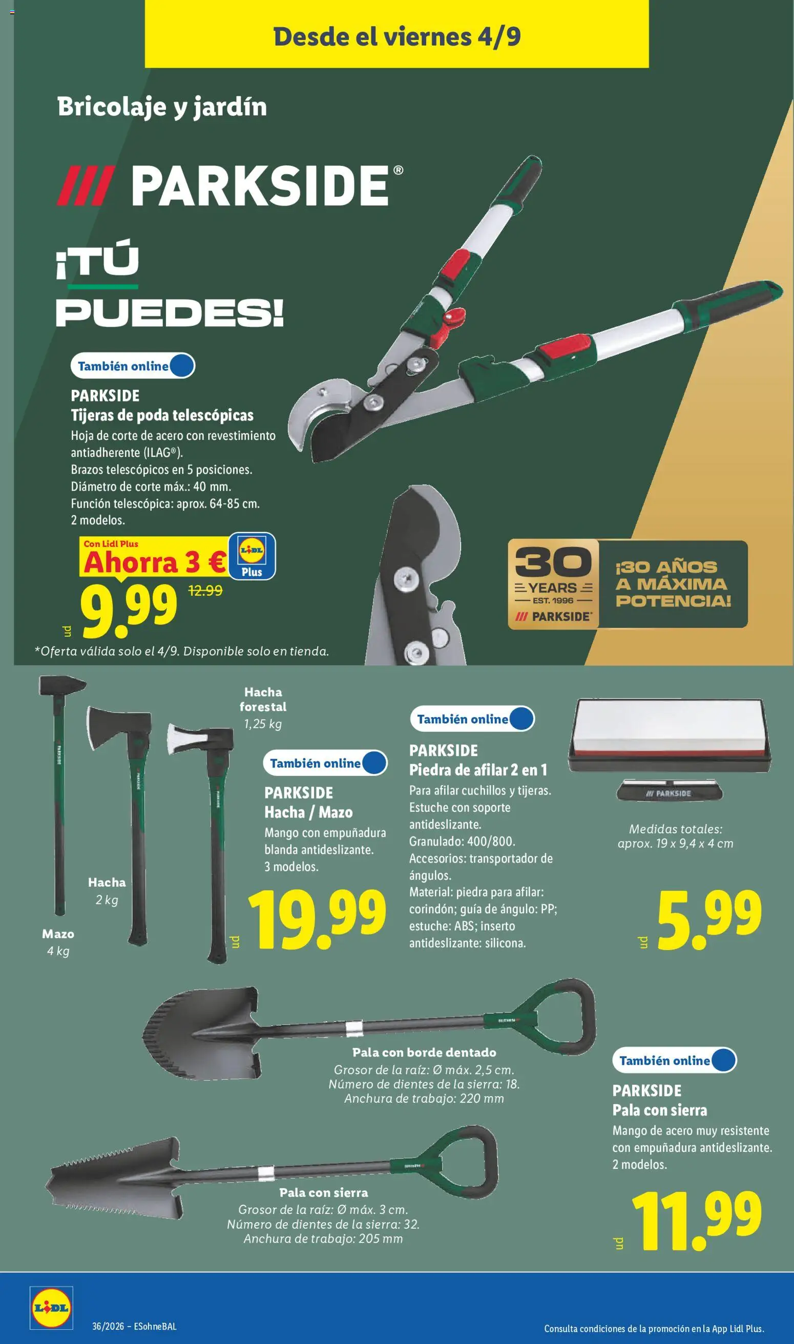 Lidl folleto de bazar │ válido desde el 31/08/2026 | Página: 10