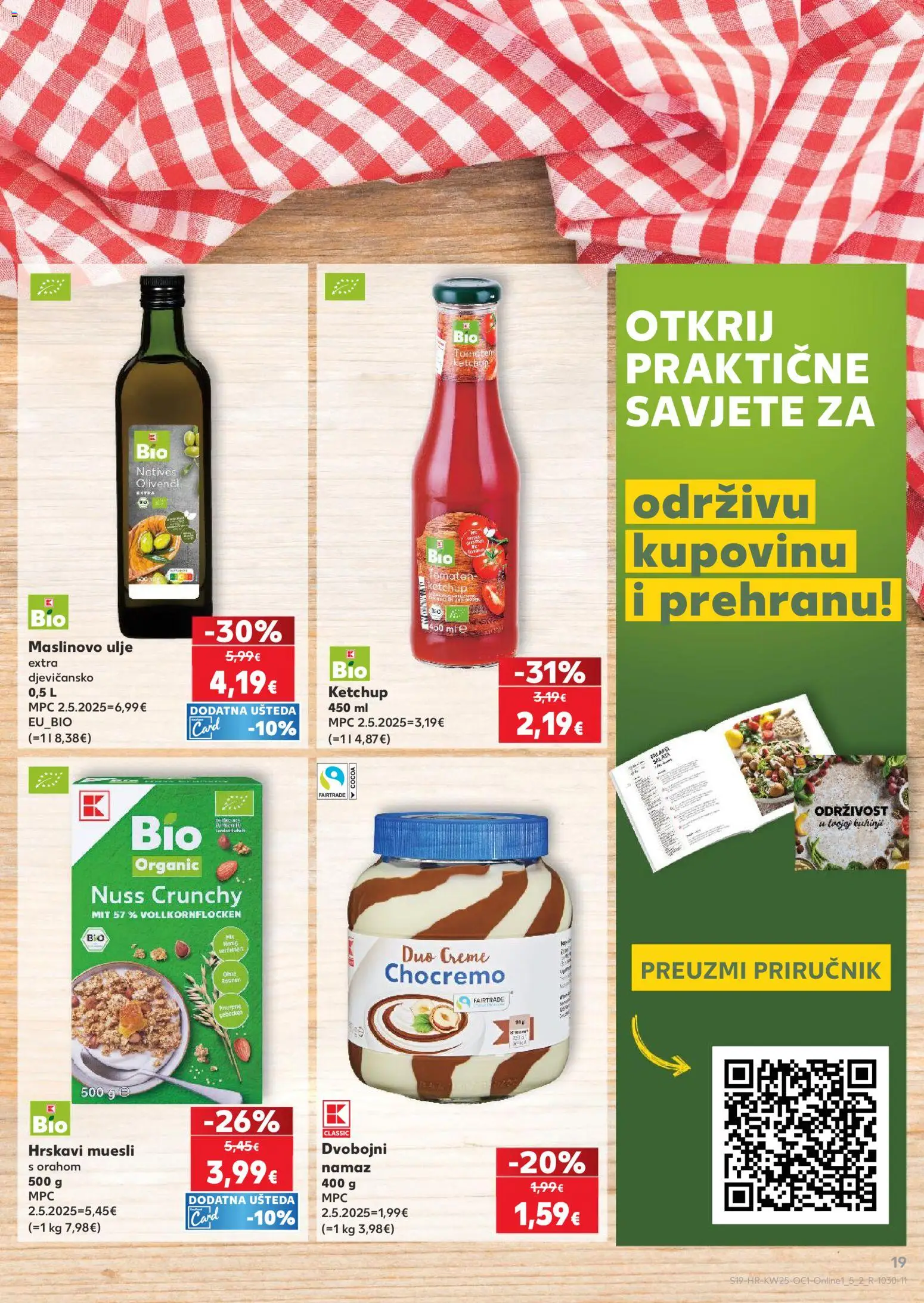Kaufland HR akciós ujság - amely érvényes a következő dátumtól: 17.06.2026 | Oldal: 19 | Termékek: Ketchup, Saláta