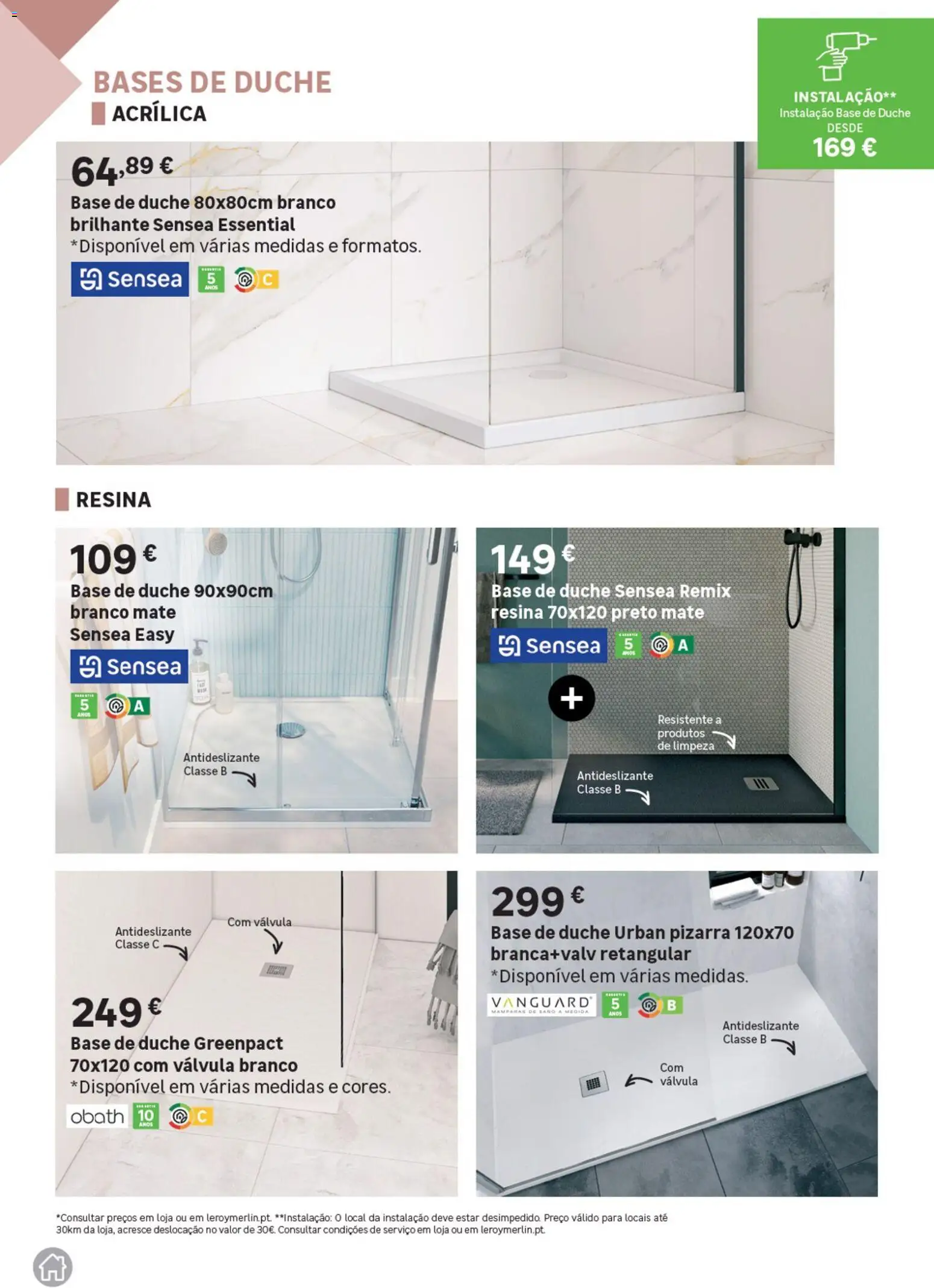 Leroy Merlin Catálogo Casas de Banho │ válido de 28.05.2026 | Página: 47 | Produtos: Base