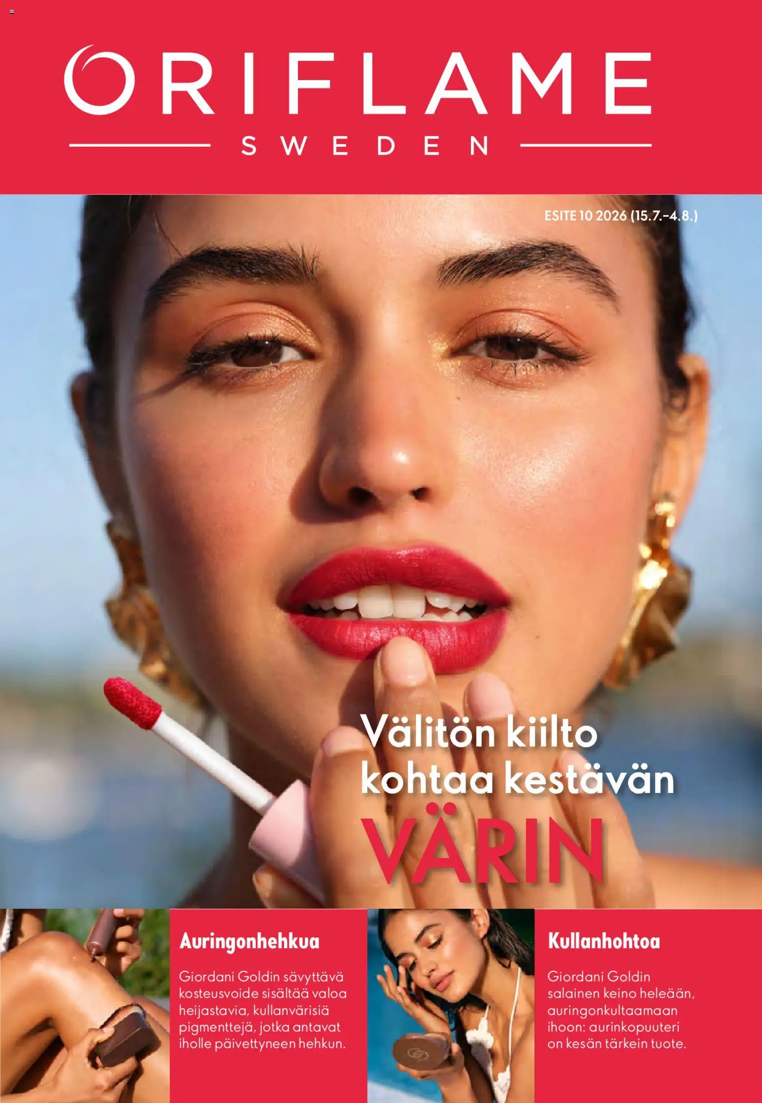 Oriflame - Esite 10 – voimassa 15/07/2026 alkaen | Sivu: 1