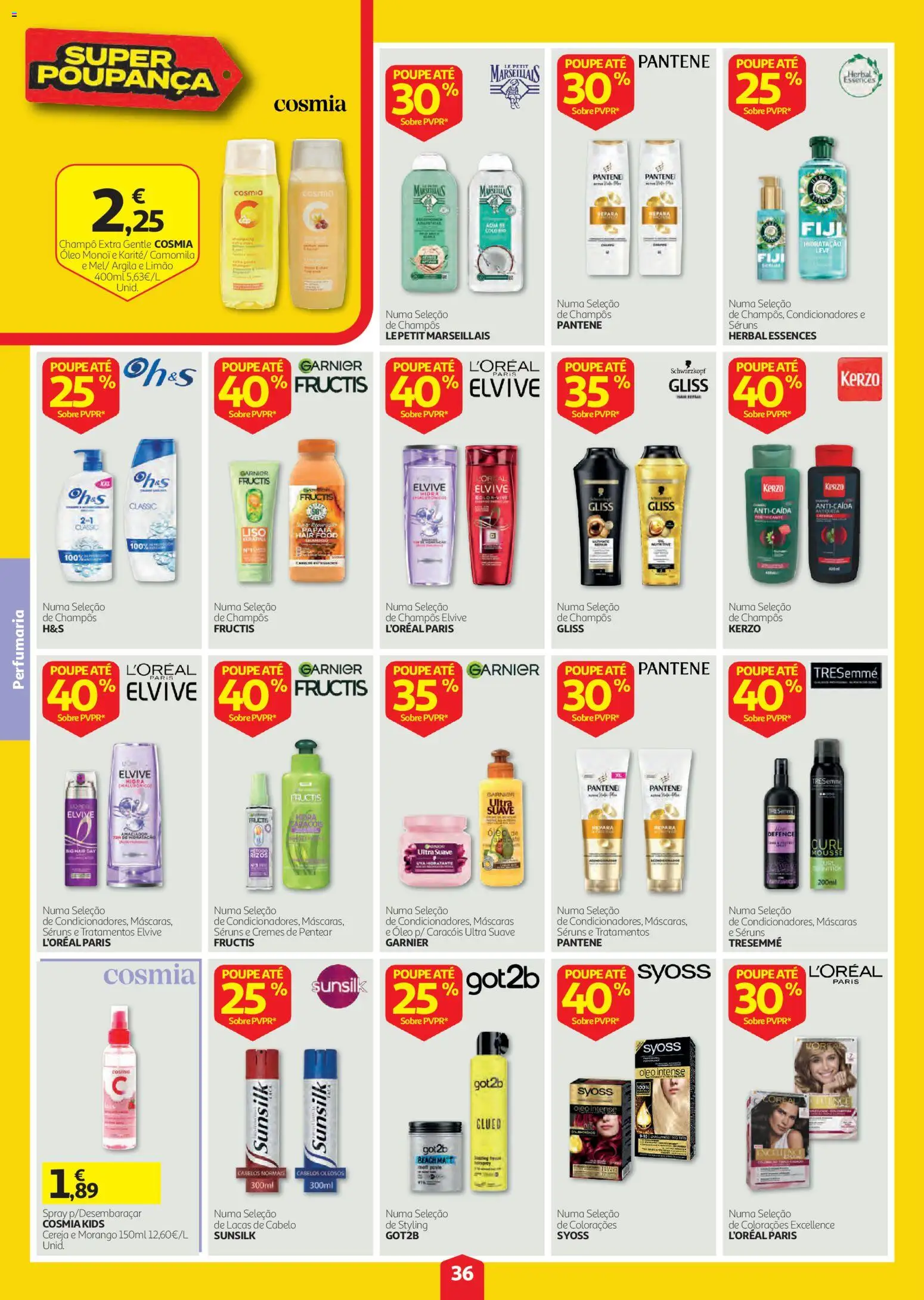 Auchan folheto │ válido de 01/10/2026 | Página: 36 | Produtos: Argila, Champô, Cereja, Óleo