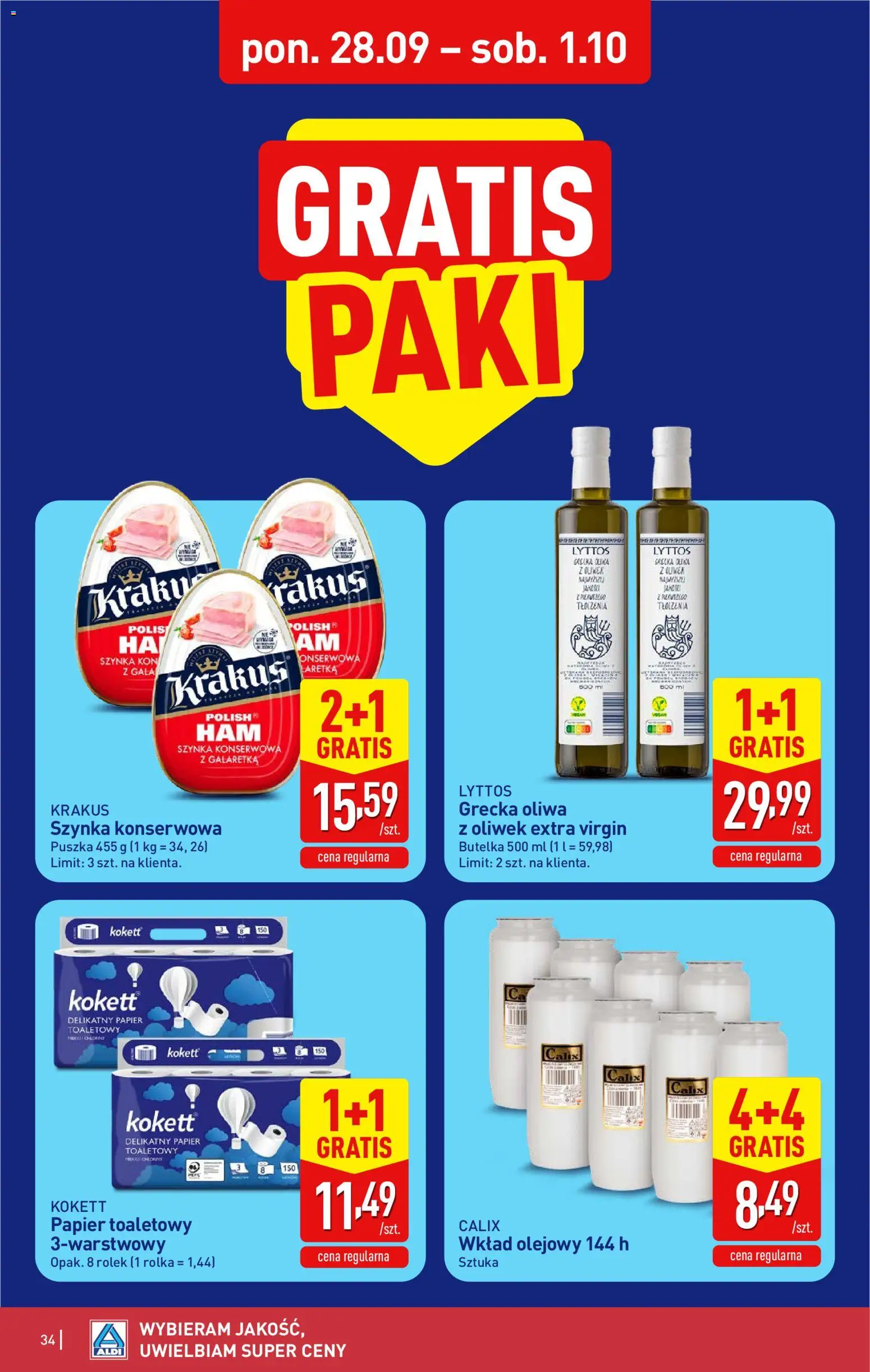 Aldi gazetka od 28.09.2026 | Strona: 34