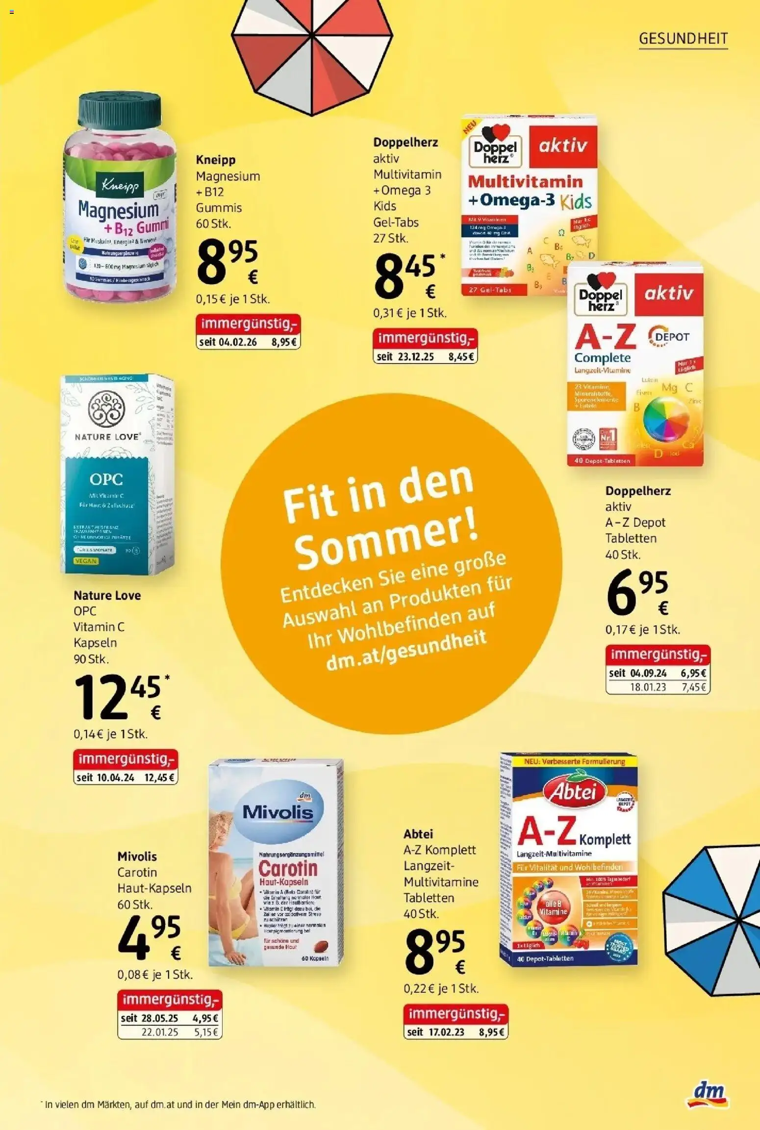 dm drogerie markt Journal Juni 2026 gültig ab 03.06.2026 | Seite: 9 | Produkte: Multivitamin