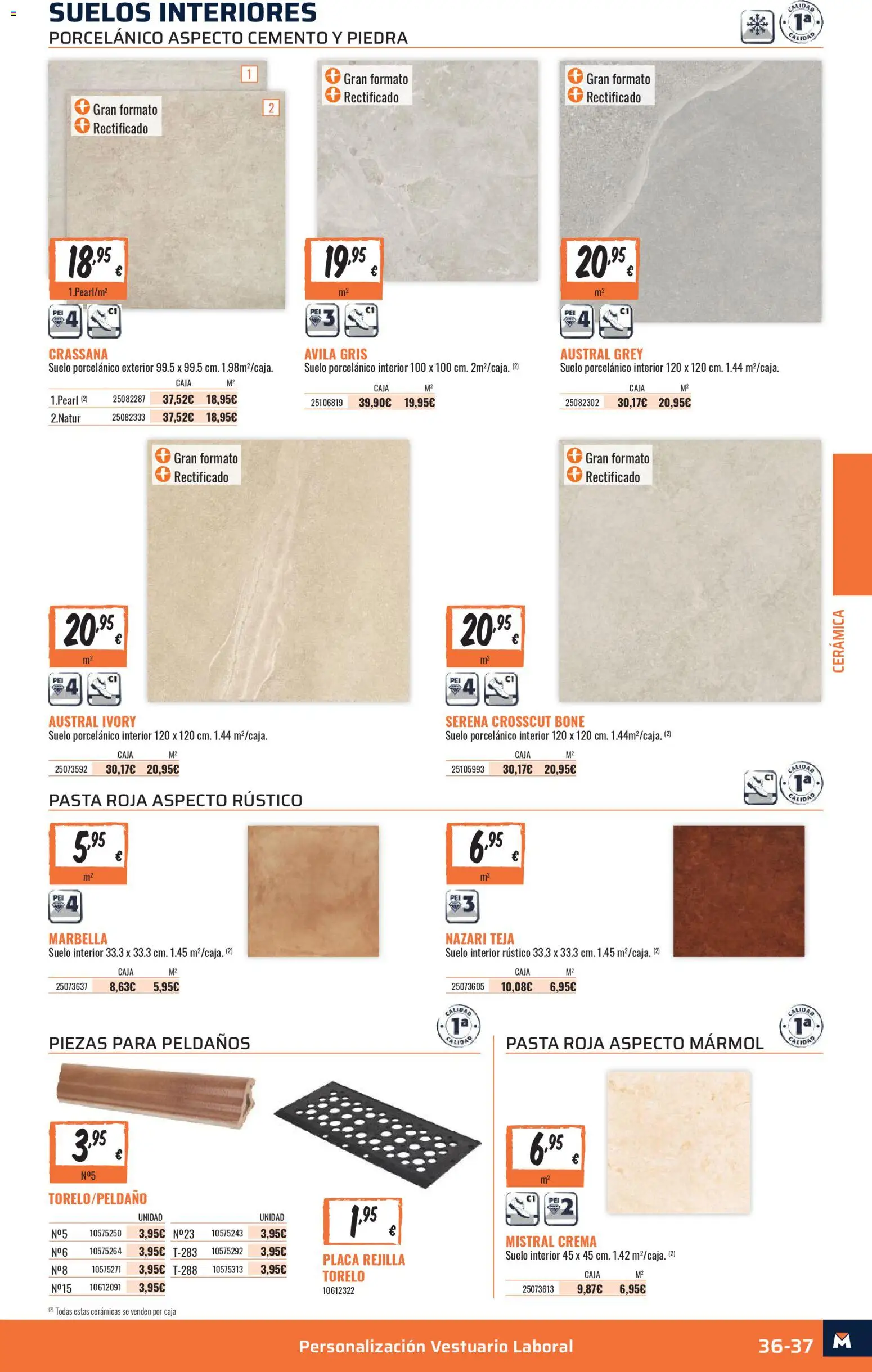 Obramat - Reformas Otono Imprenta Almacenes 43 Girona 2026 │ válido desde el 09/10/2026 | Página: 37 | Productos: Pasta, Crema, Cemento, Caja