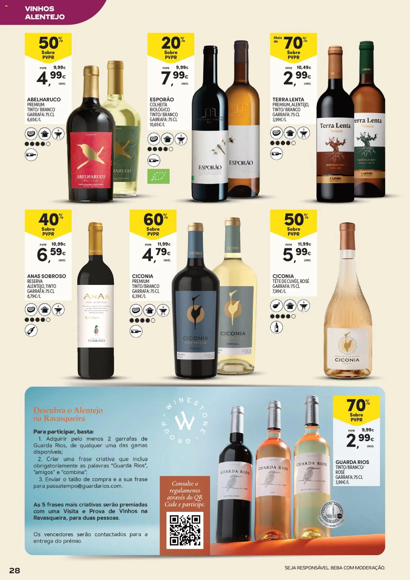 Continente Vinhos, Enchidos e Queijos │ válido de 22/09/2026 | Página: 28