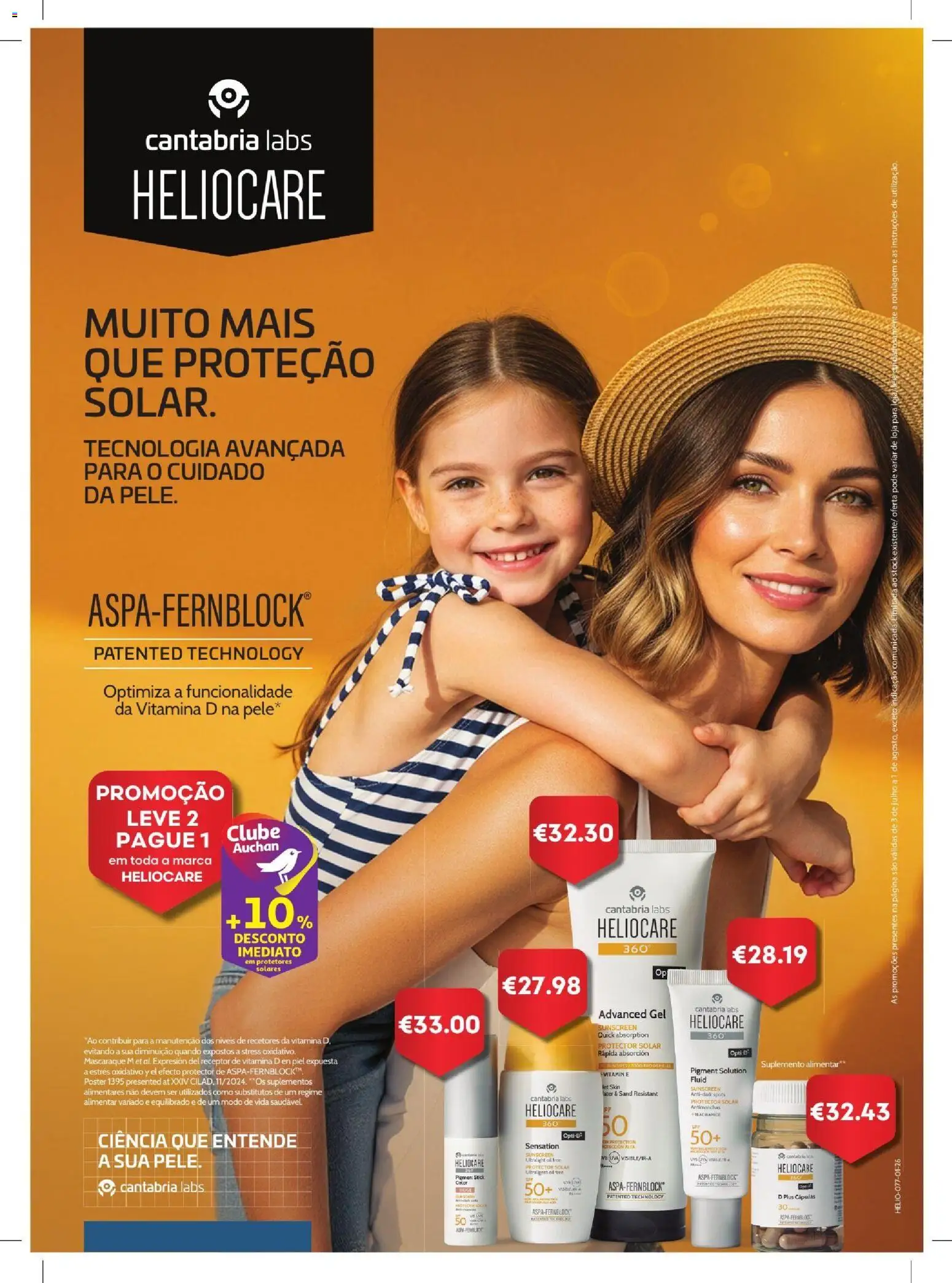 Auchan - Sol e Higiene │ válido de 02/07/2026 | Página: 15 | Produtos: Vitamina d