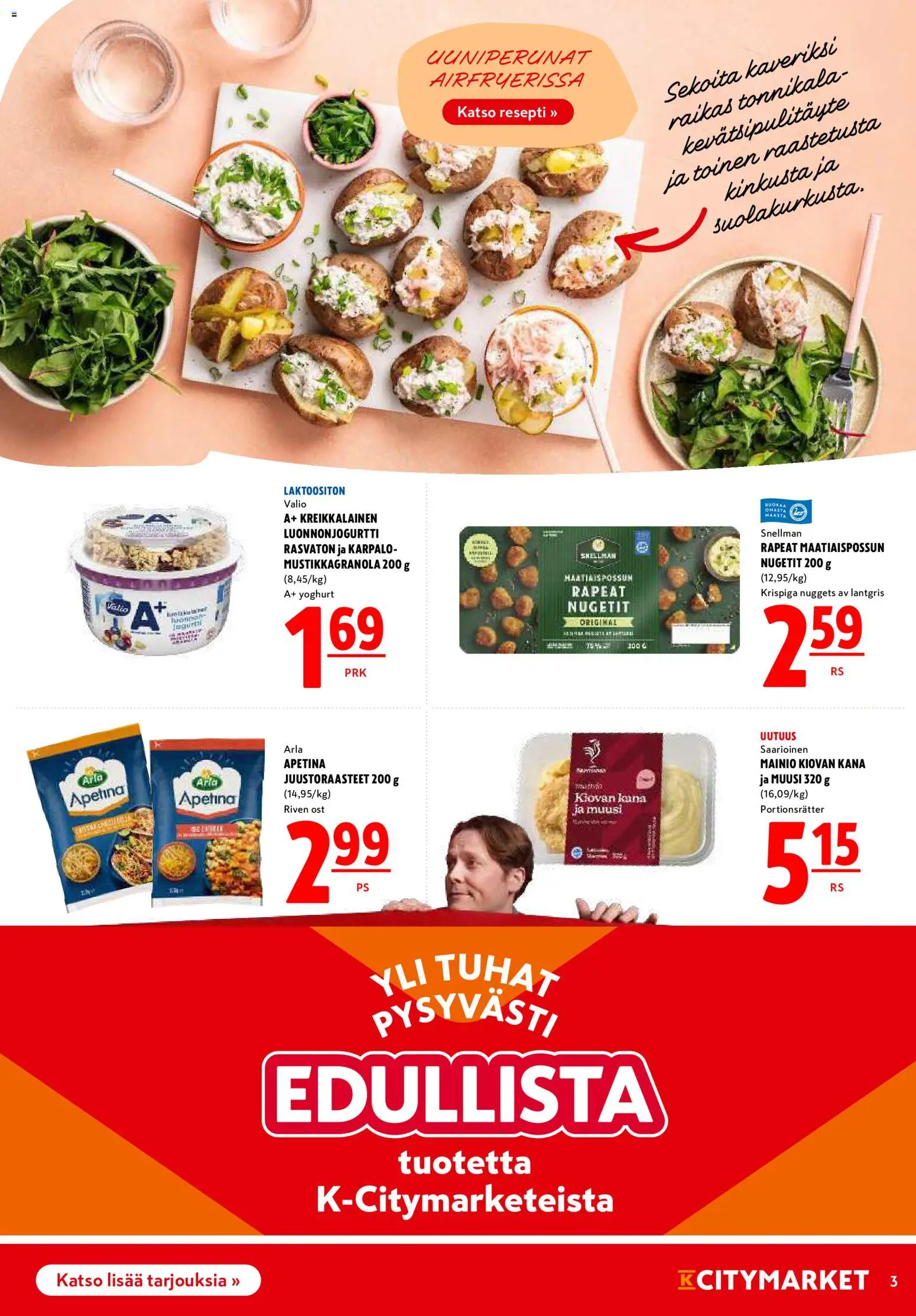 K-Citymarket tarjoukset – voimassa 19/10/2026 alkaen | Sivu: 3